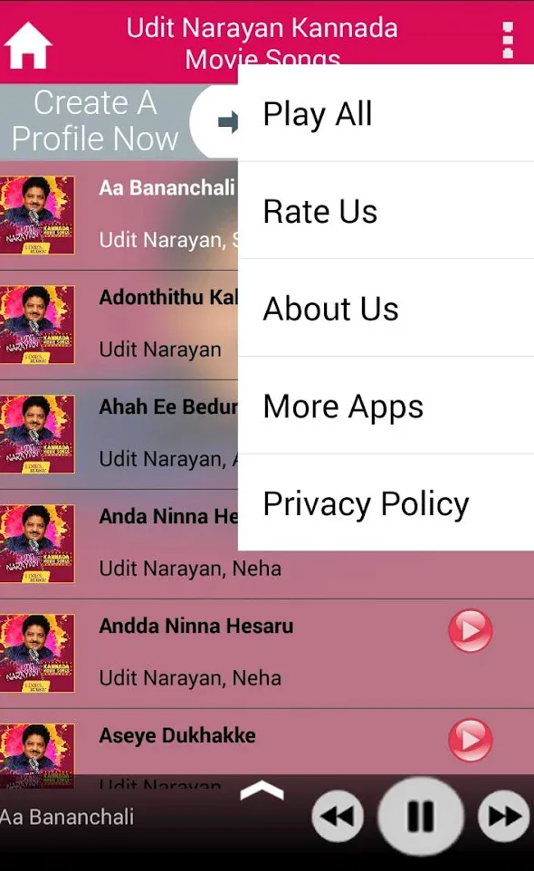 Udit Narayan Kannada Movie Son | Indus Appstore | Screenshot