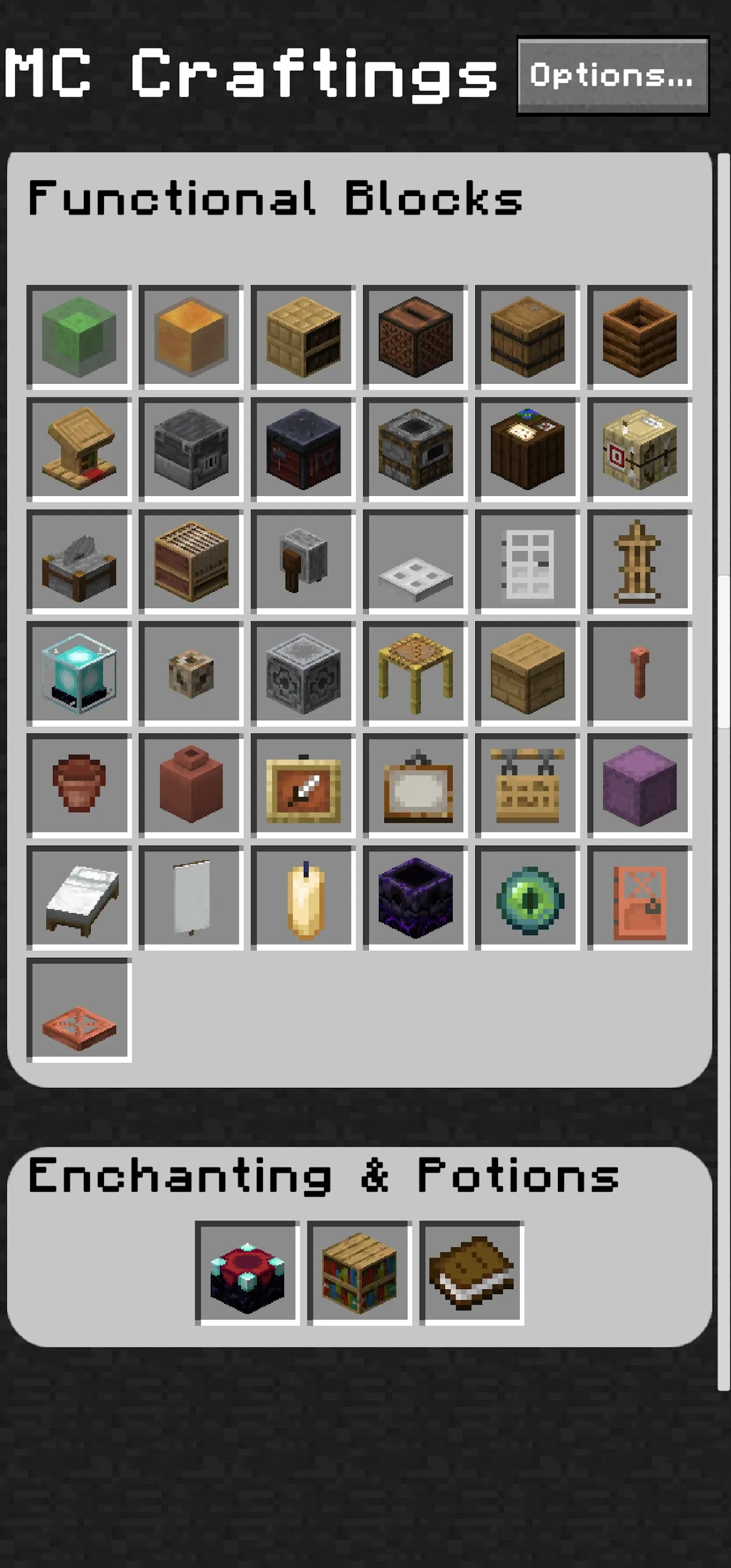 MC Craftings - Craft Recipes | Indus Appstore | Screenshot
