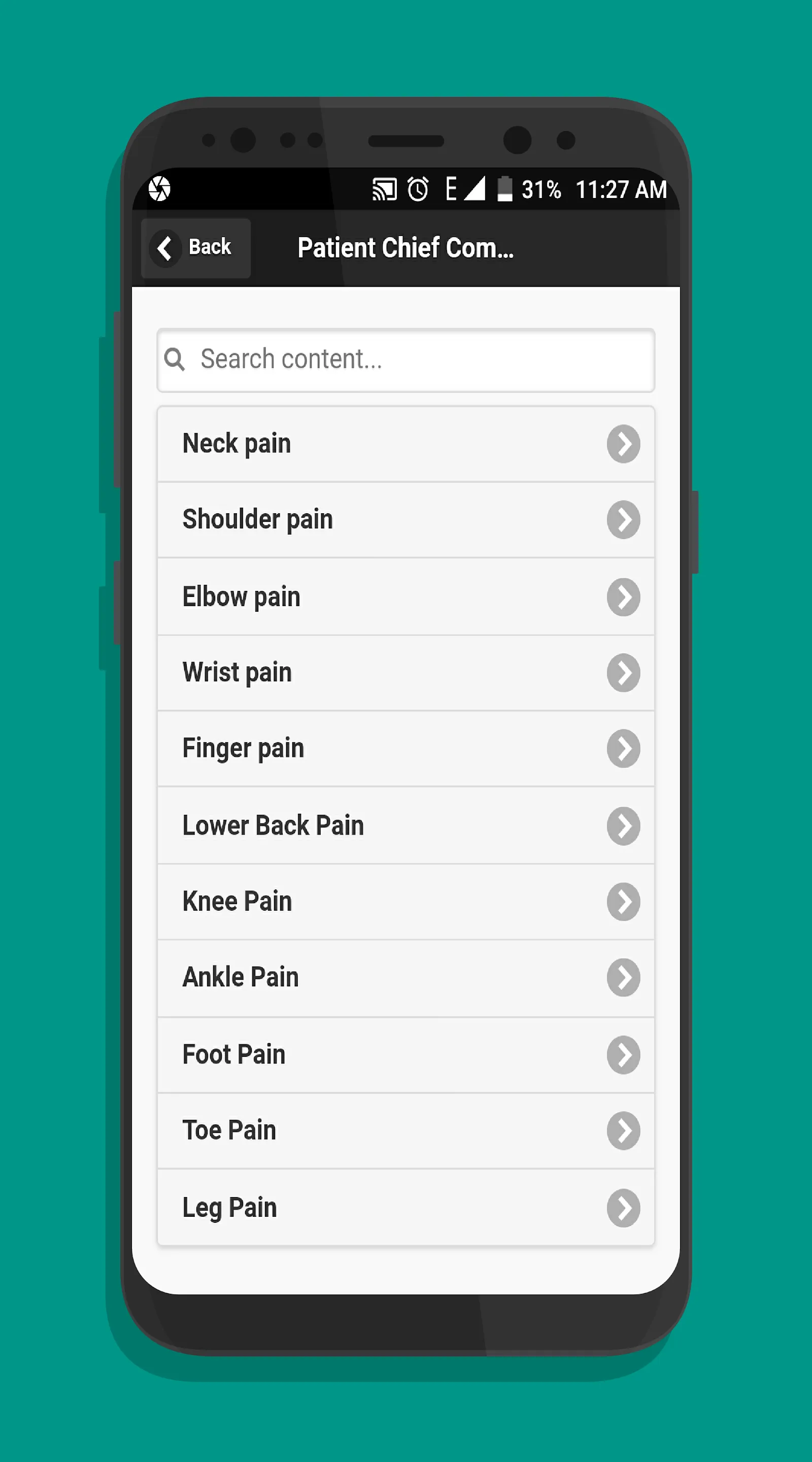 Common Differential Diagnosis | Indus Appstore | Screenshot