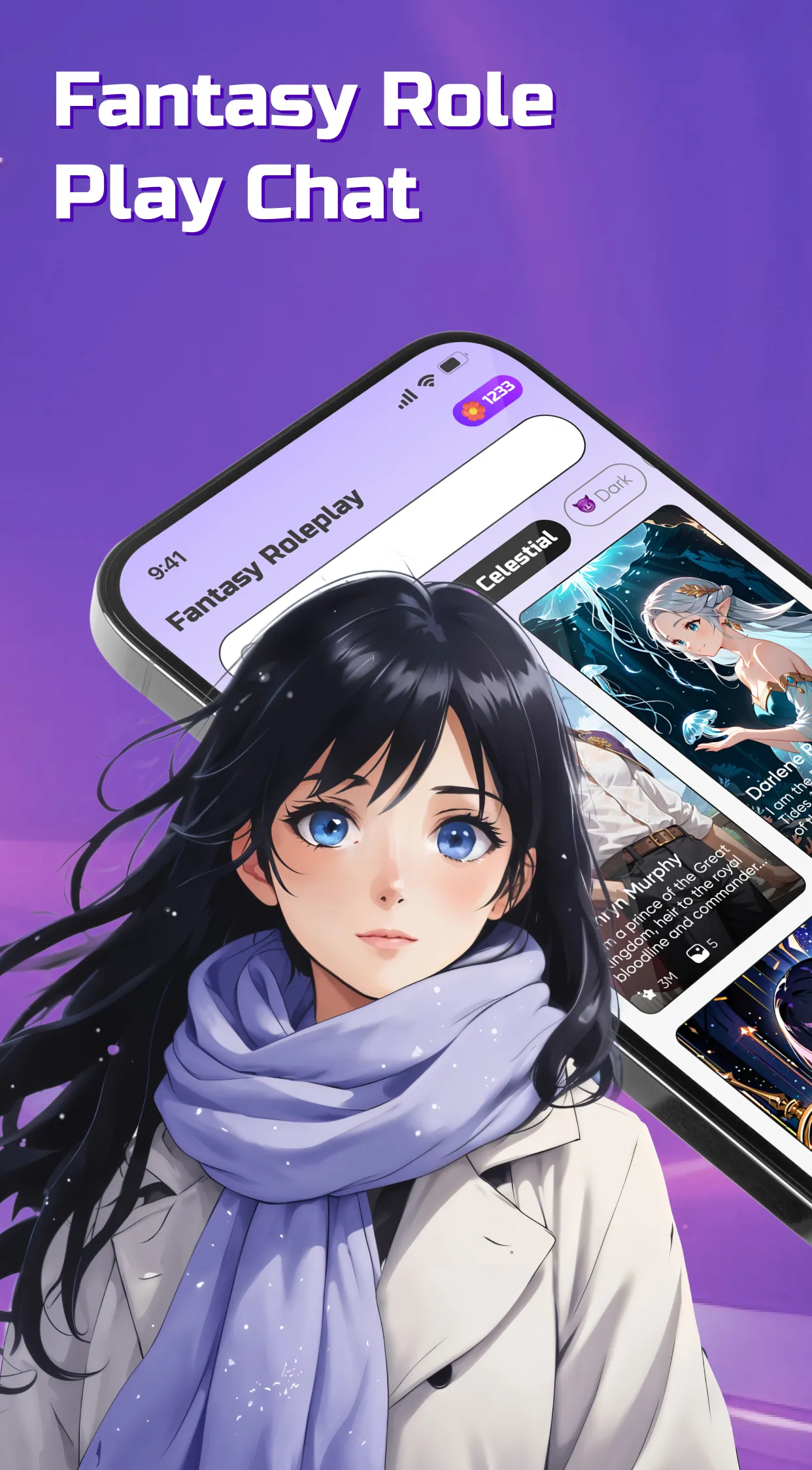 Anime Character AI: Chat, Play | Indus Appstore | Screenshot