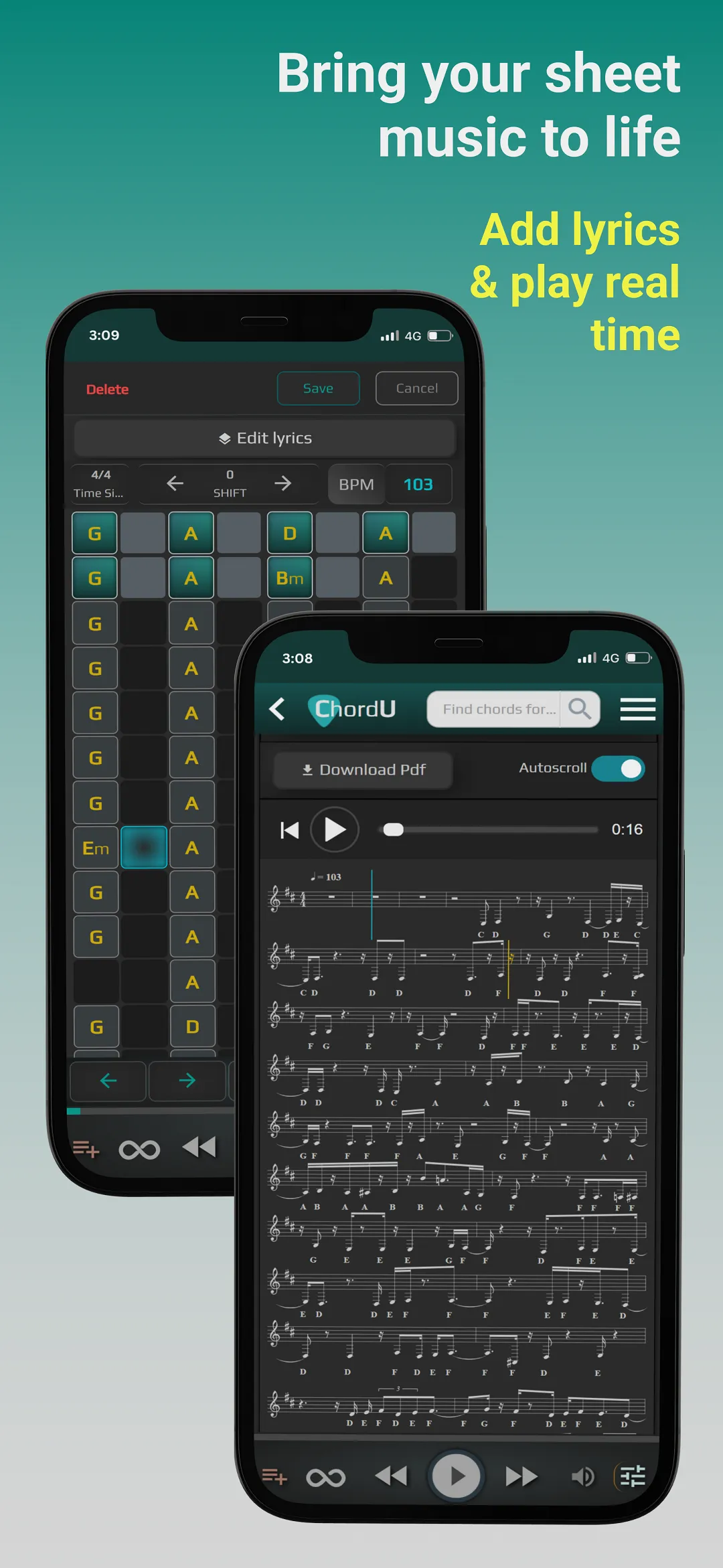 ChordU - get chords & notes | Indus Appstore | Screenshot