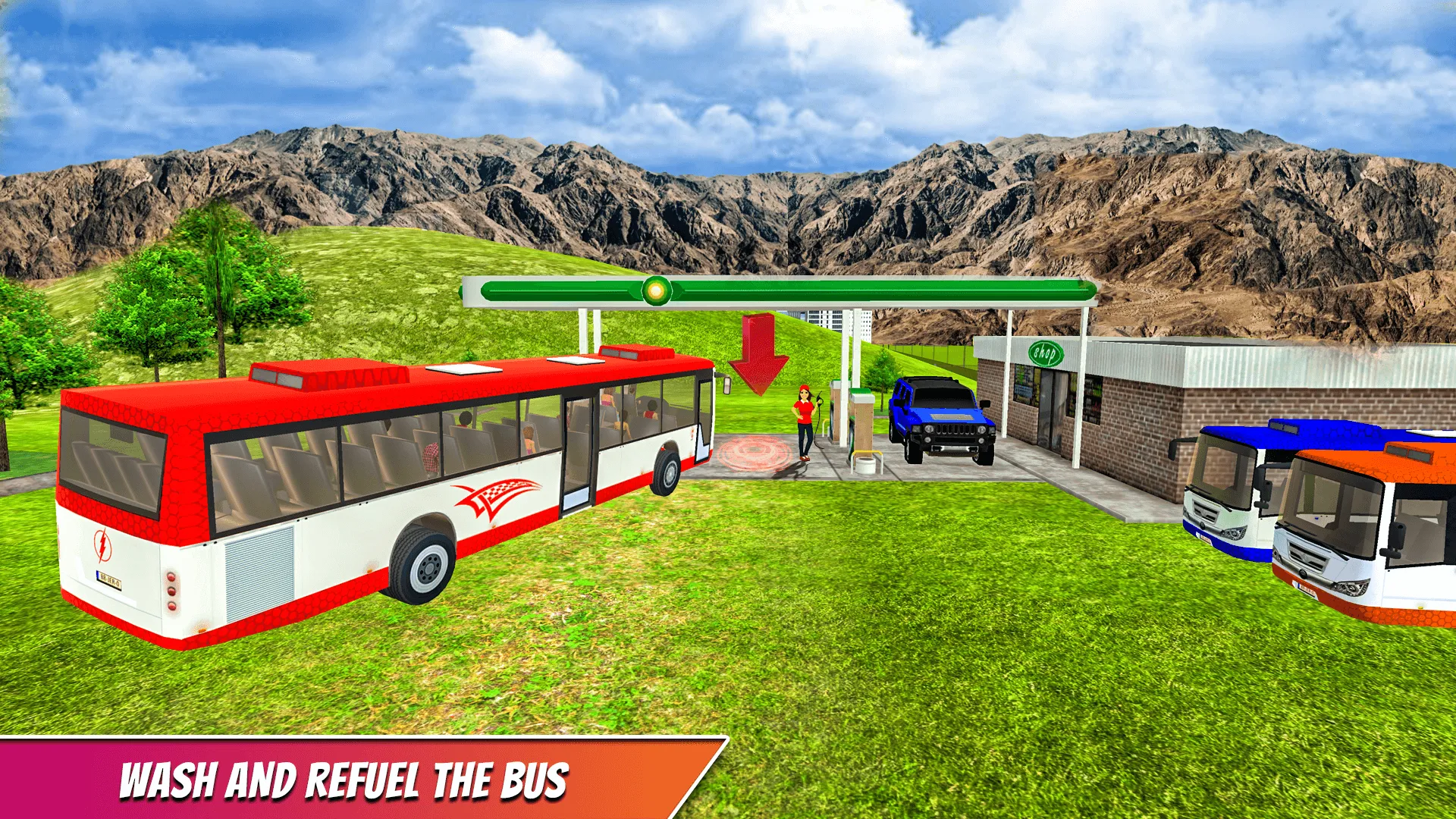 India vs Pakistan Offroad Bus | Indus Appstore | Screenshot