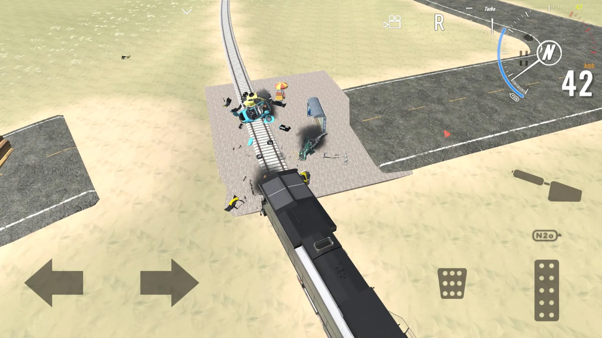 Car Crash Train | Indus Appstore | Screenshot