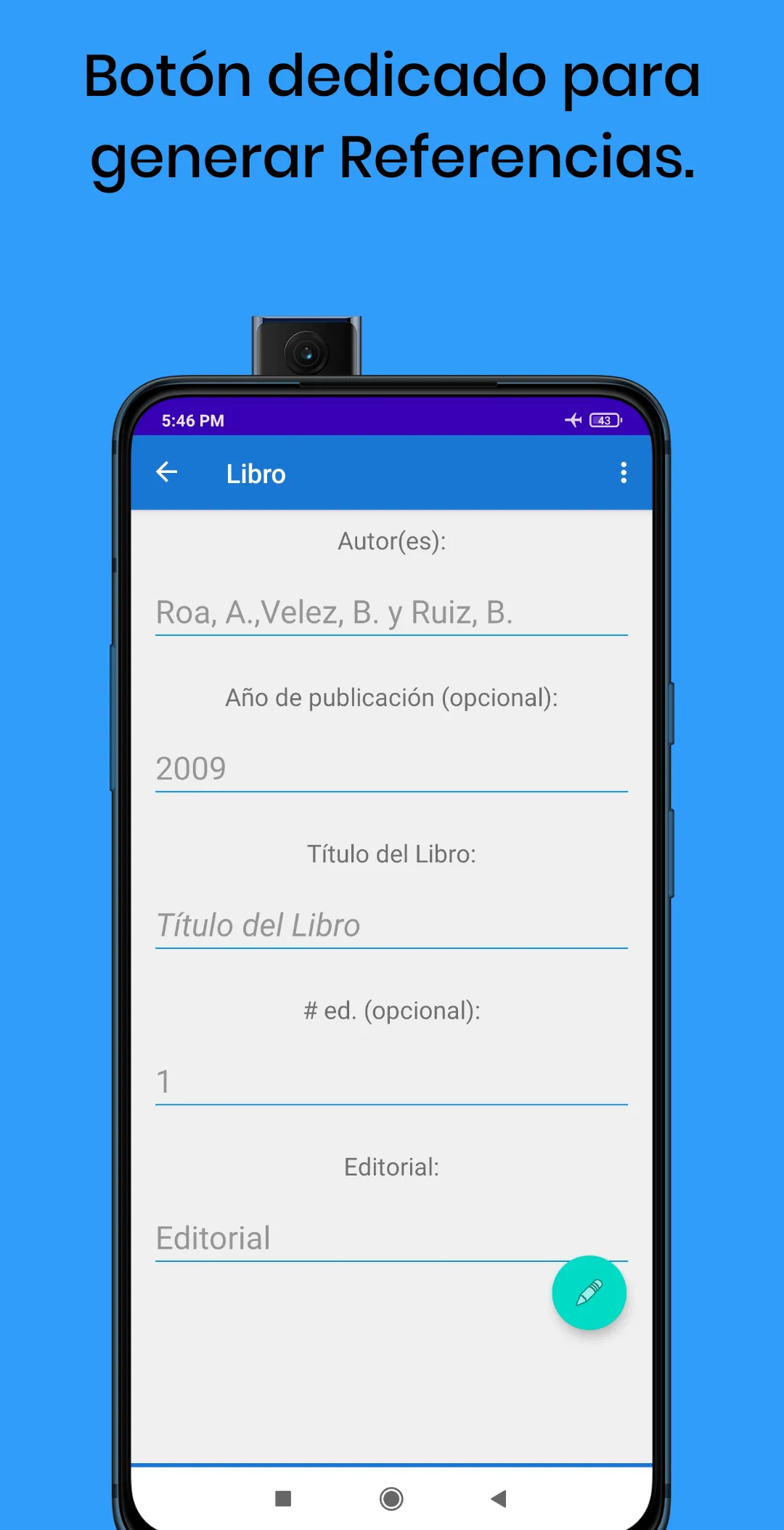 Normas APA Generador: GenerAPA | Indus Appstore | Screenshot