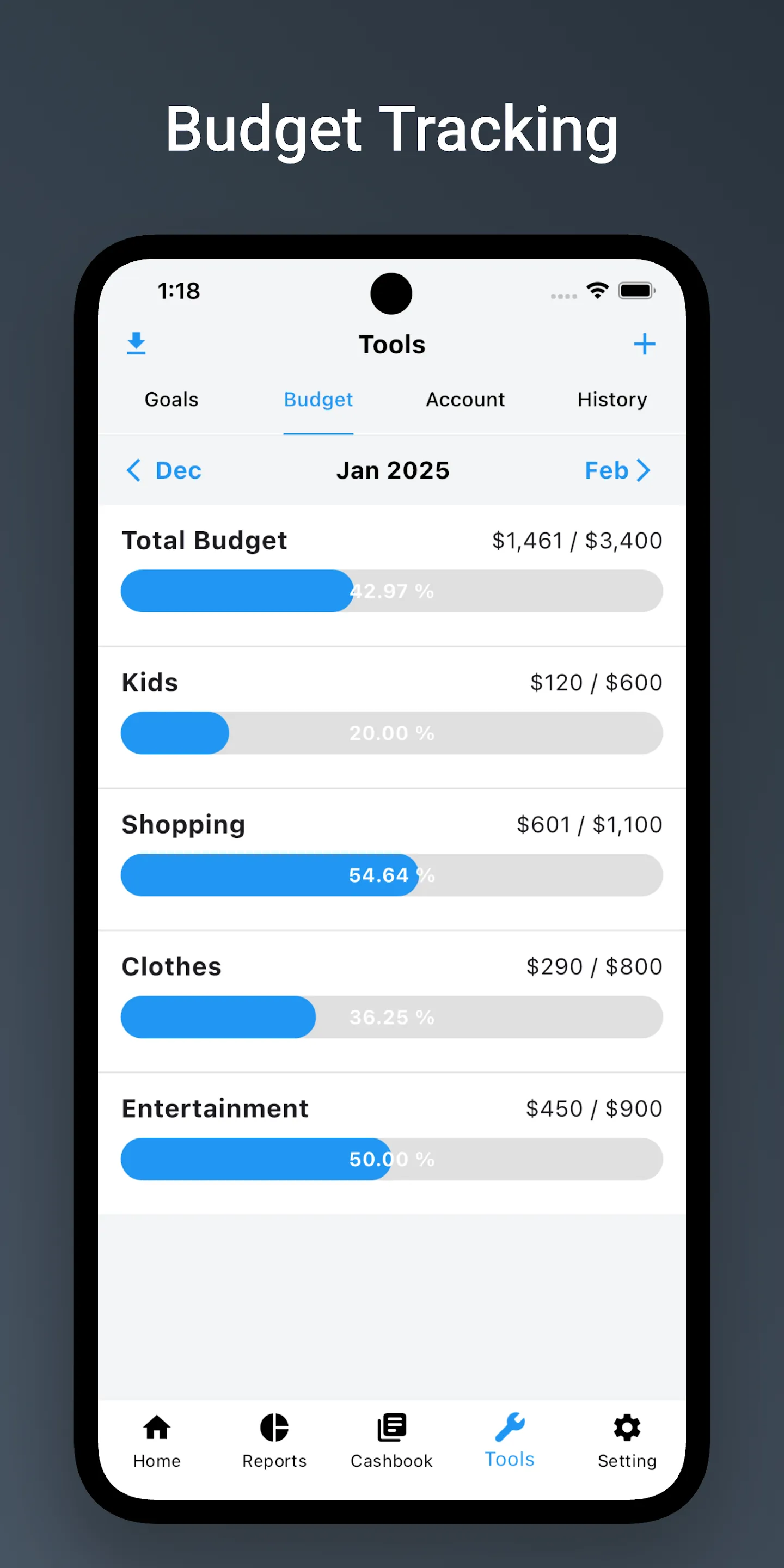 Money Manager & Budget Tracker | Indus Appstore | Screenshot