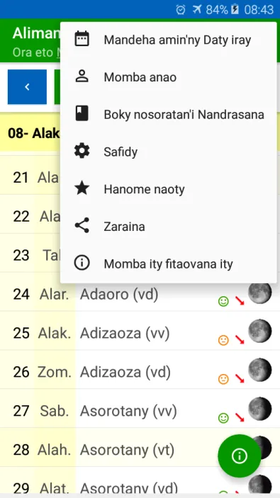 Alimanaka- Astrologie Malagasy | Indus Appstore | Screenshot