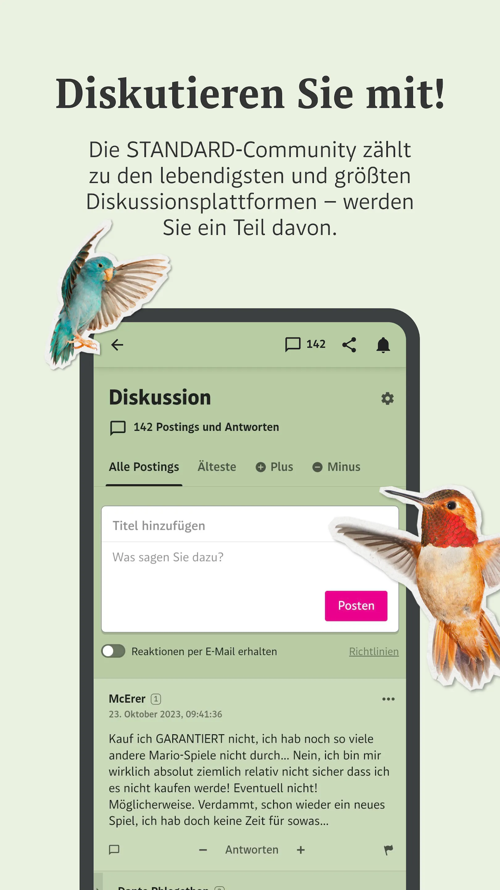 DER STANDARD News | Indus Appstore | Screenshot