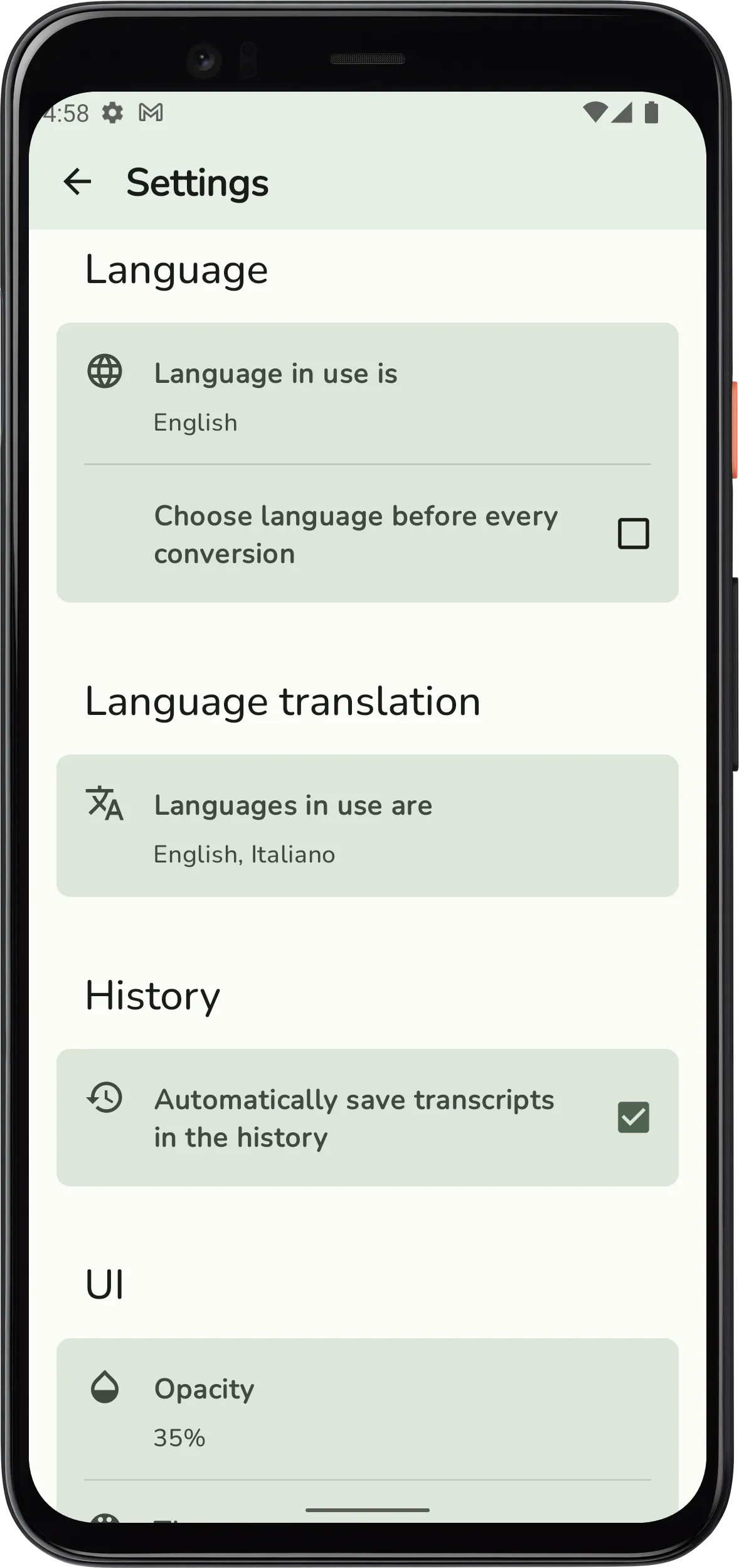 Transcriber for WhatsApp | Indus Appstore | Screenshot