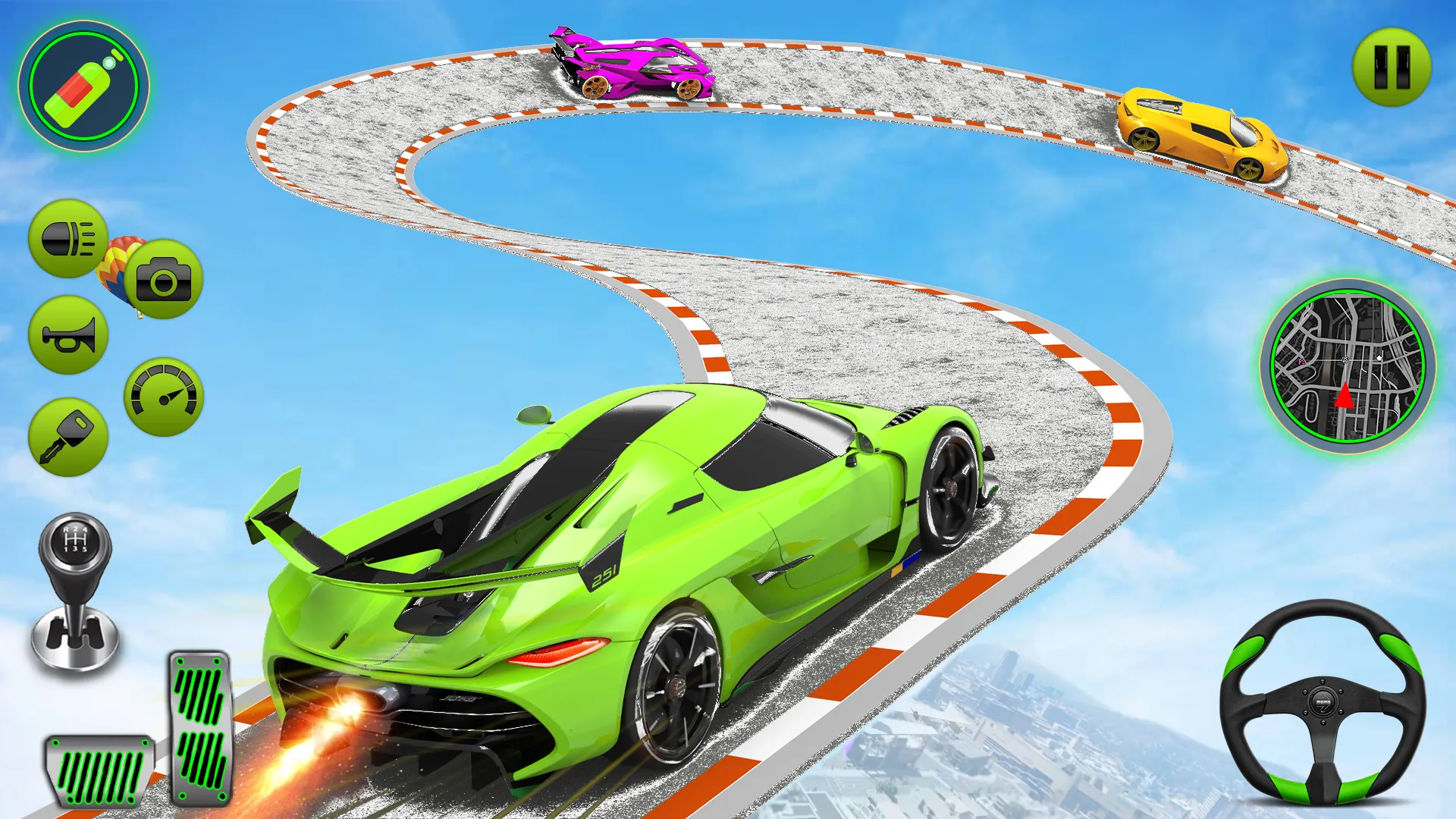 Impossible Mega Ramp Car Stunt | Indus Appstore | Screenshot