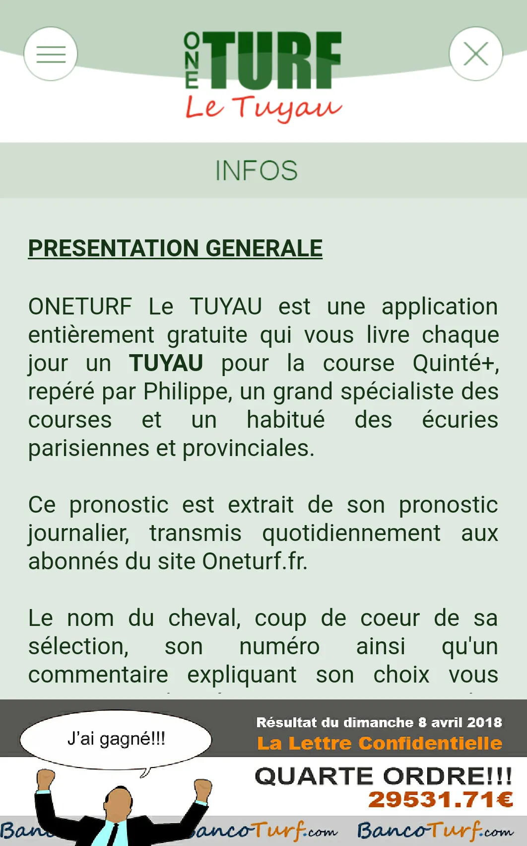 Oneturf Le Tuyau | Indus Appstore | Screenshot