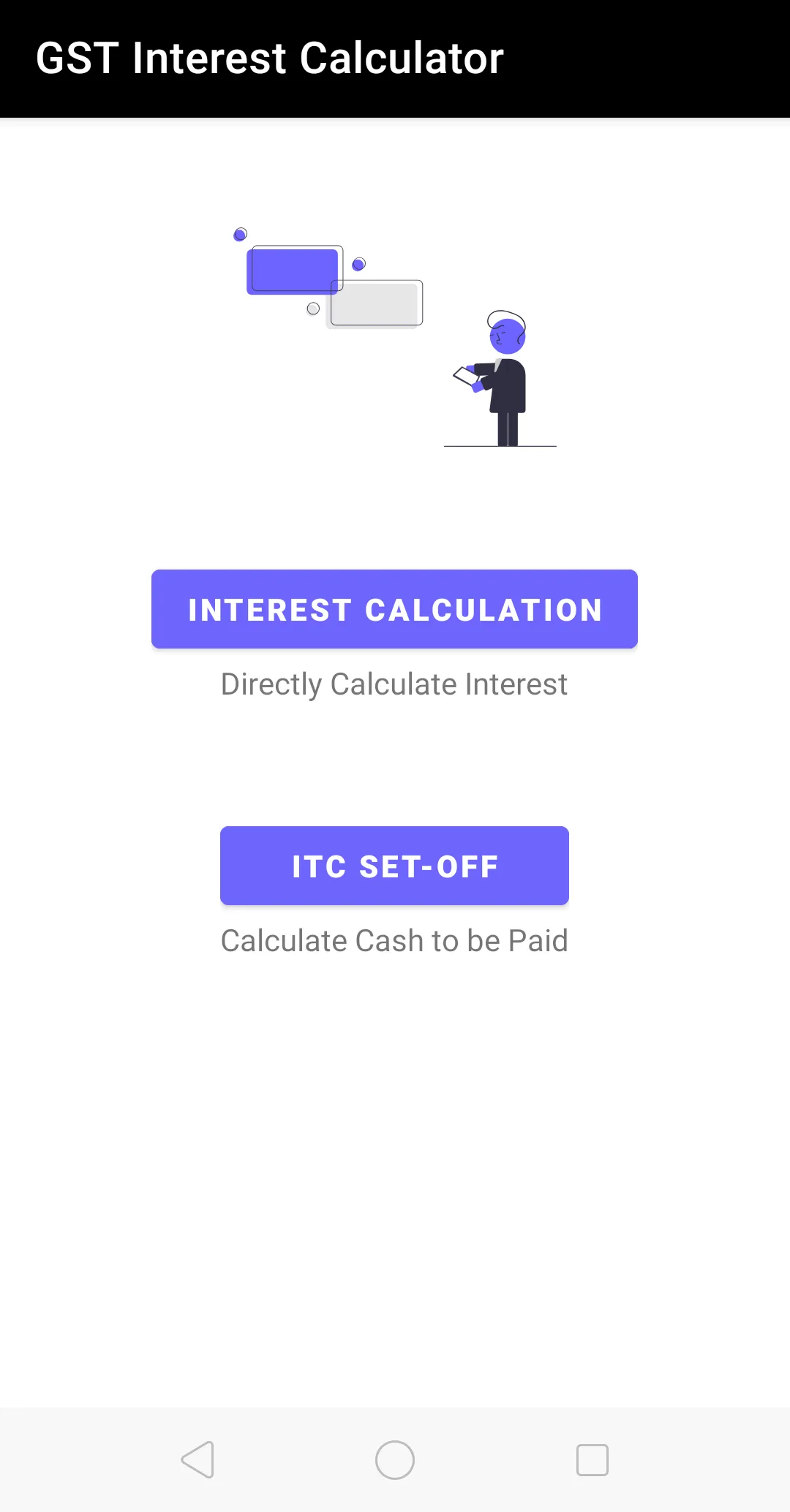 GST Interest Calculator | Indus Appstore | Screenshot