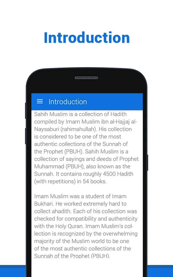 Sahih Muslim Hadith Collection | Indus Appstore | Screenshot