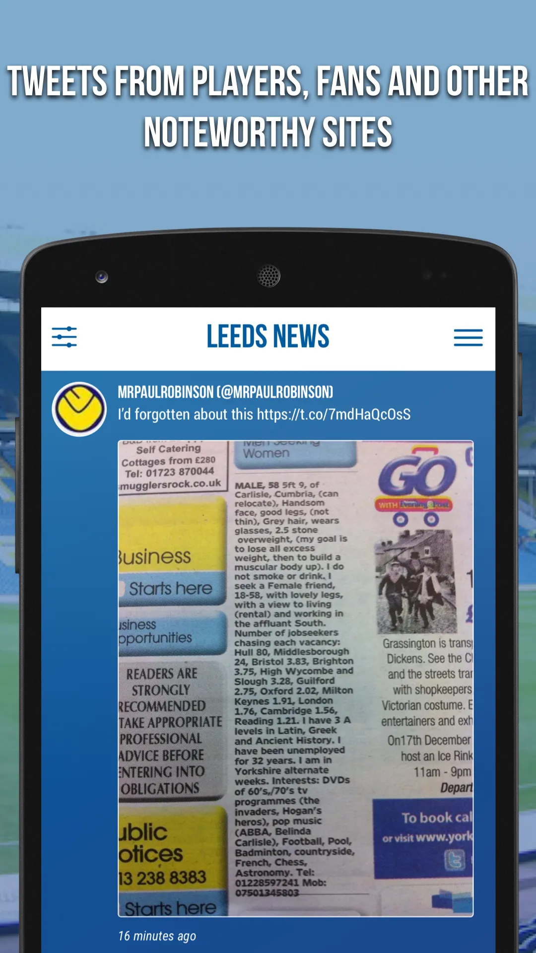 Leeds News - Fan App | Indus Appstore | Screenshot