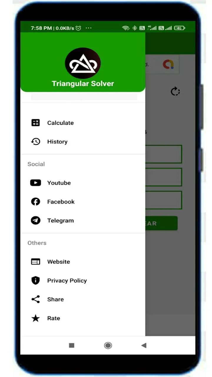 Triangle Solver | Indus Appstore | Screenshot