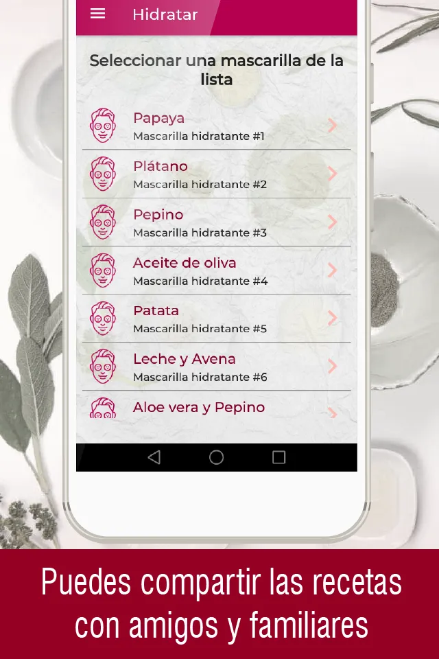 mascarillas caseras para cara | Indus Appstore | Screenshot