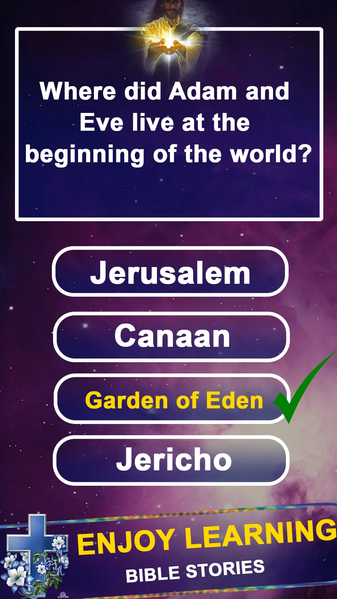 Bible Trivia Quiz Game | Indus Appstore | Screenshot