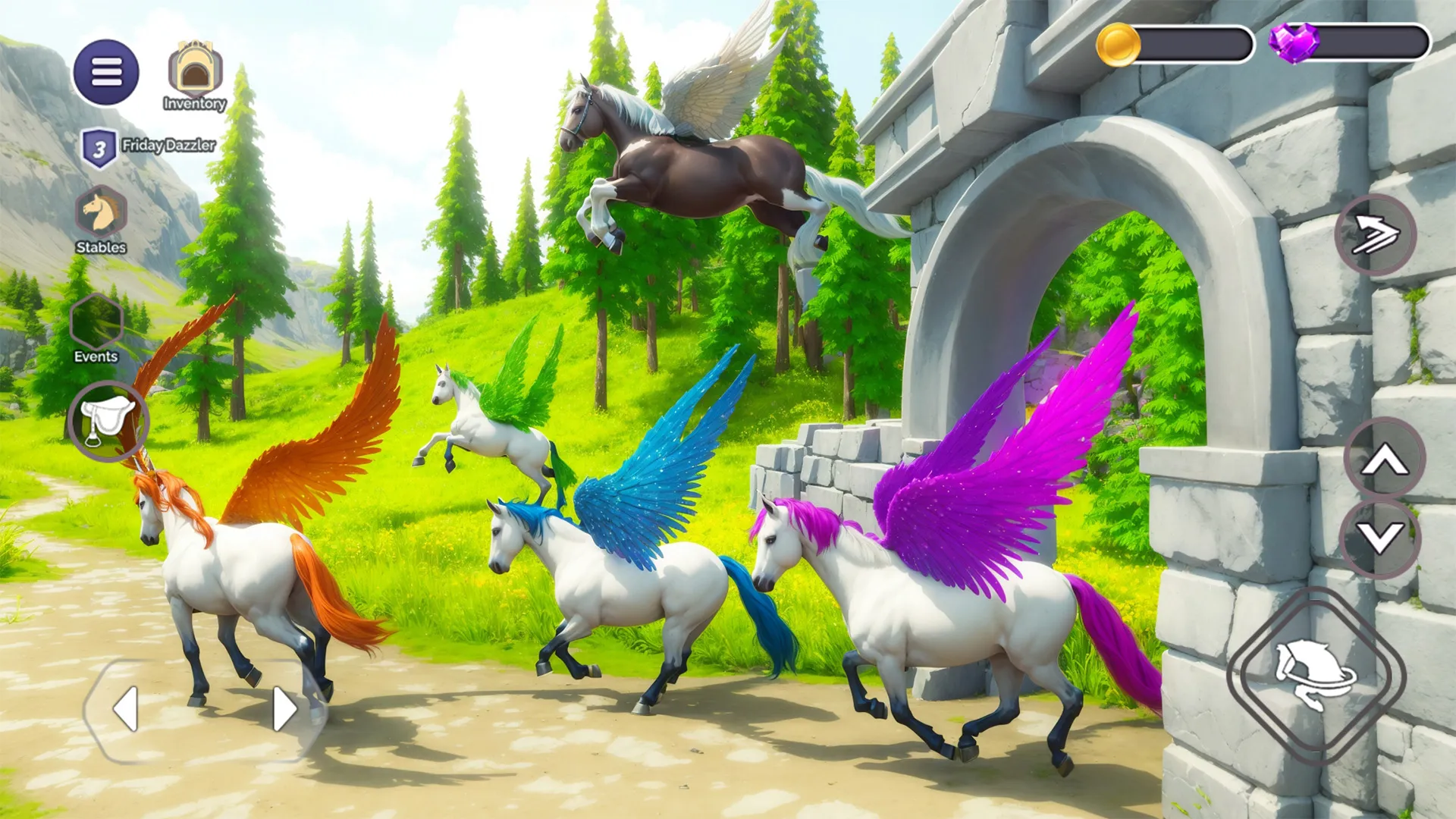 My Flying Unicorn Horse Game | Indus Appstore | Screenshot