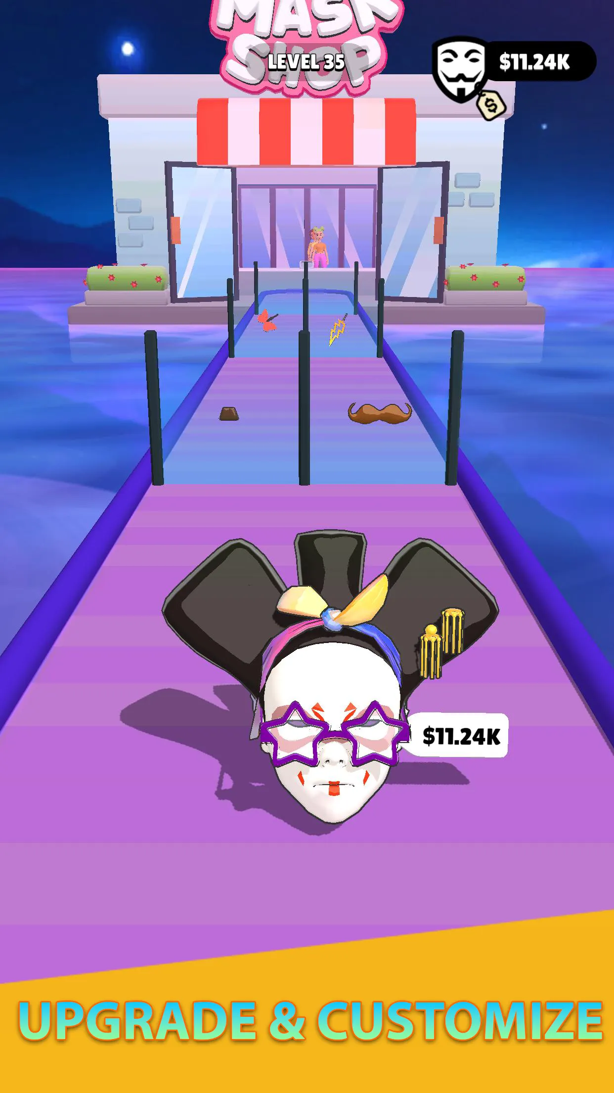 Mask Evolution: 3D Run Game | Indus Appstore | Screenshot