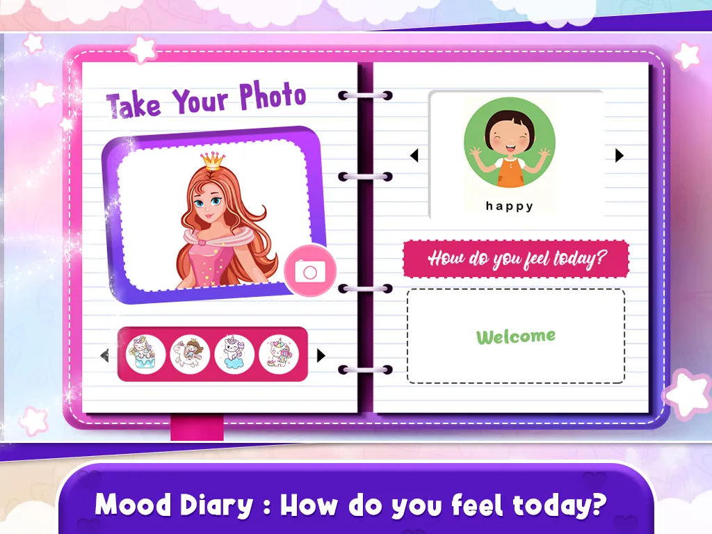 DIY Secret Diary Unicorn Diary | Indus Appstore | Screenshot