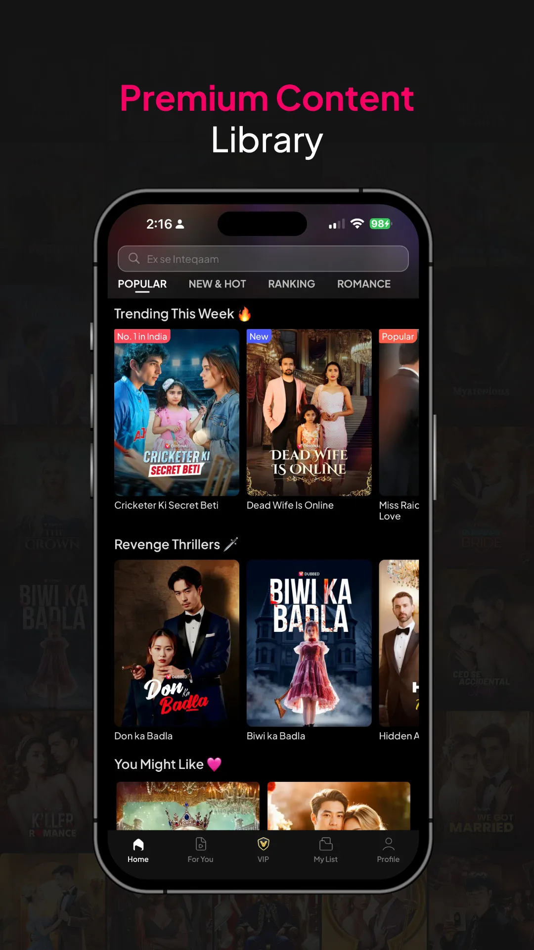 Viralo: Watch Hindi Reel Shows | Indus Appstore | Screenshot