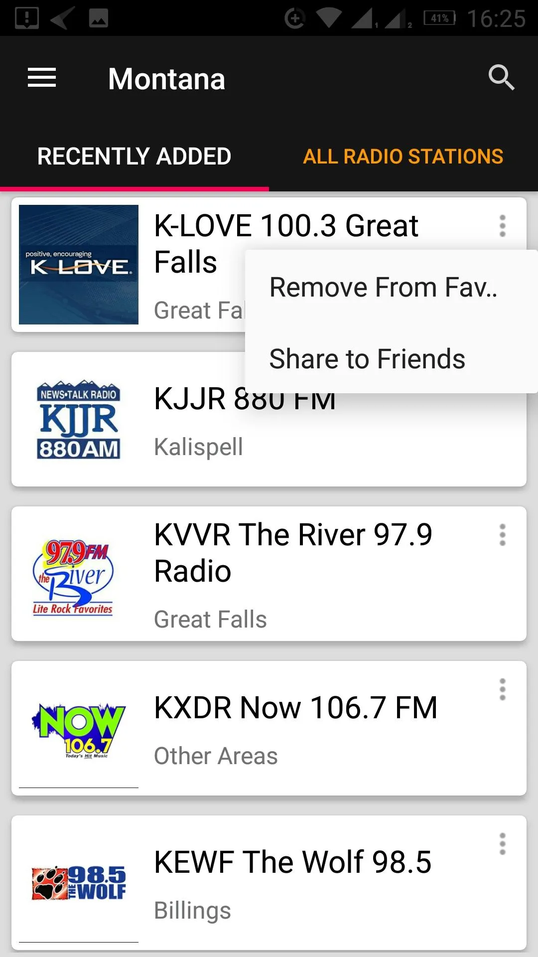 Montana Radio Stations - USA | Indus Appstore | Screenshot