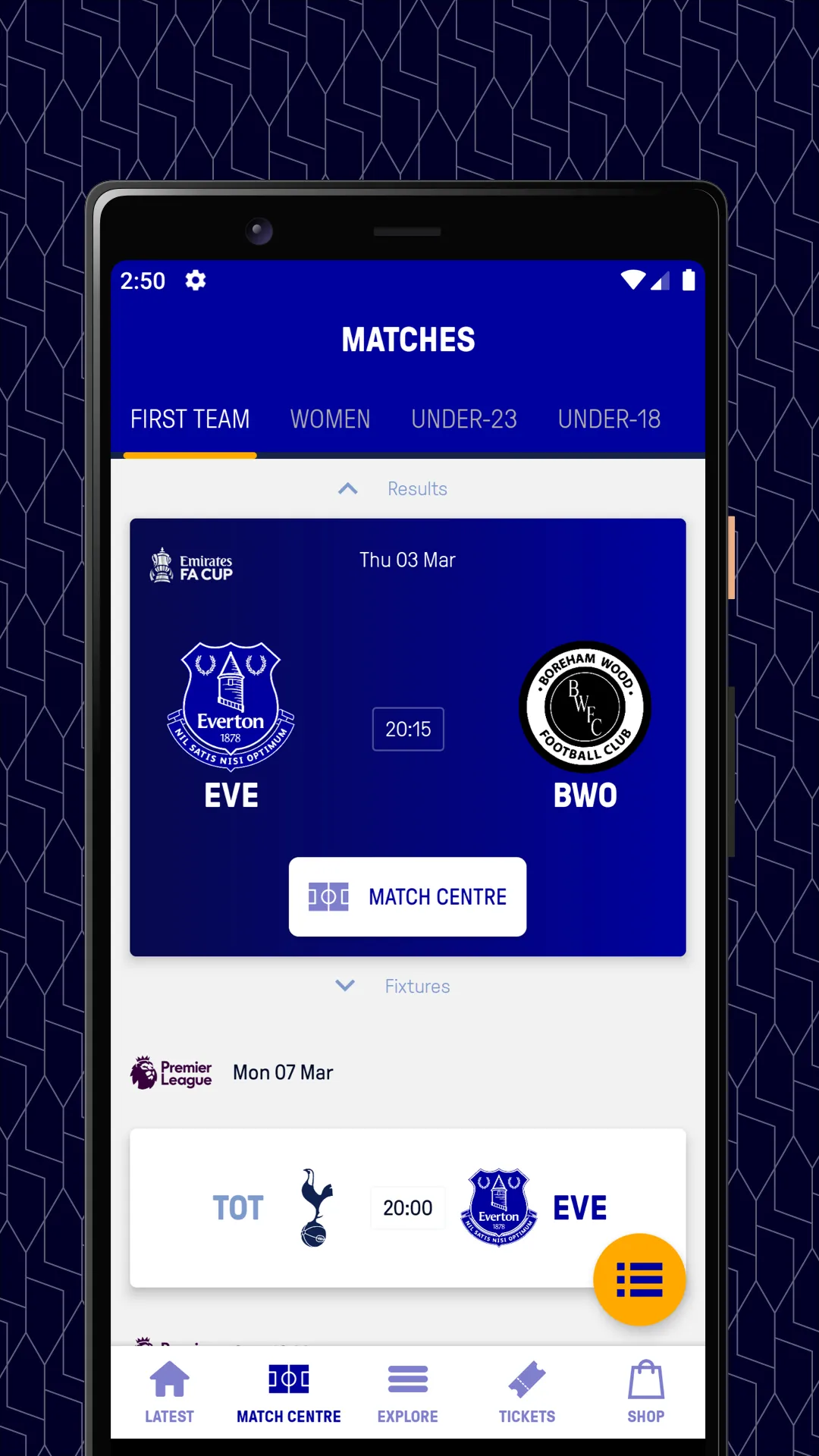 Everton | Indus Appstore | Screenshot