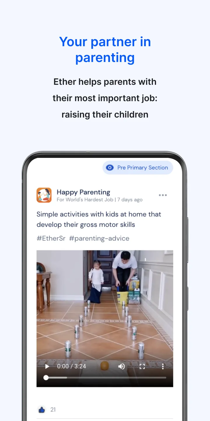 Ether: Everything about school | Indus Appstore | Screenshot