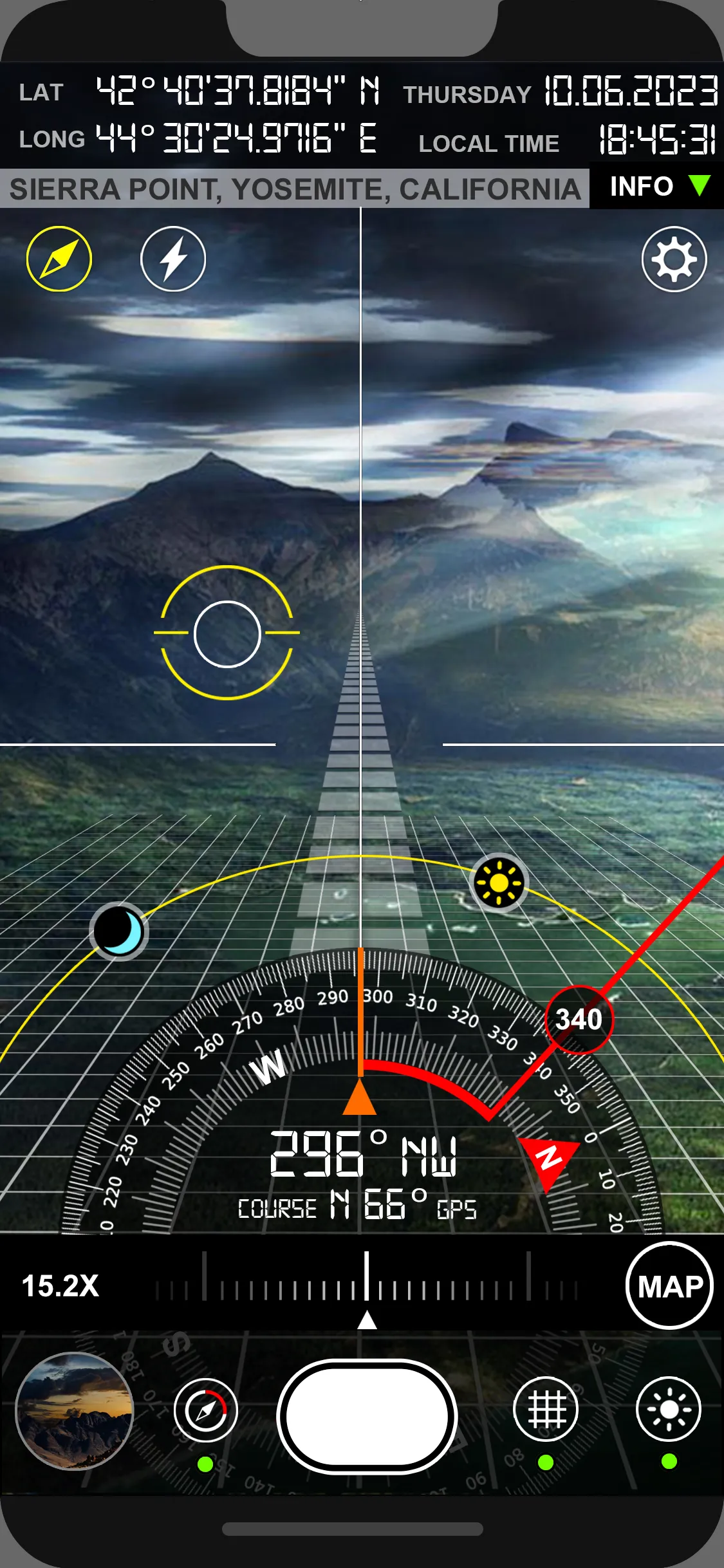 Compass 22G (GPS Camera) | Indus Appstore | Screenshot