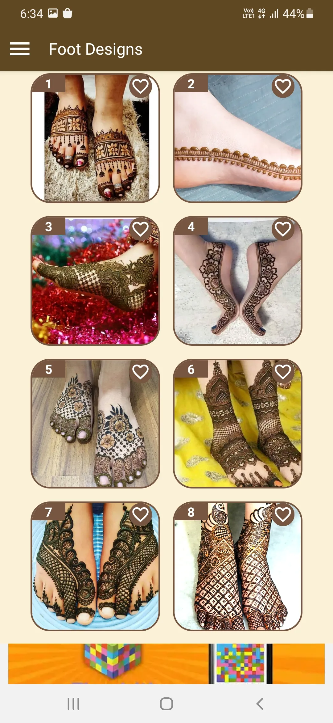 Mehendi Design Offline | Indus Appstore | Screenshot