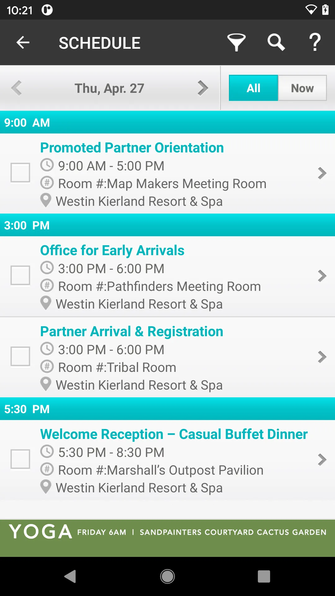 Hunton Andrews Kurth Events | Indus Appstore | Screenshot