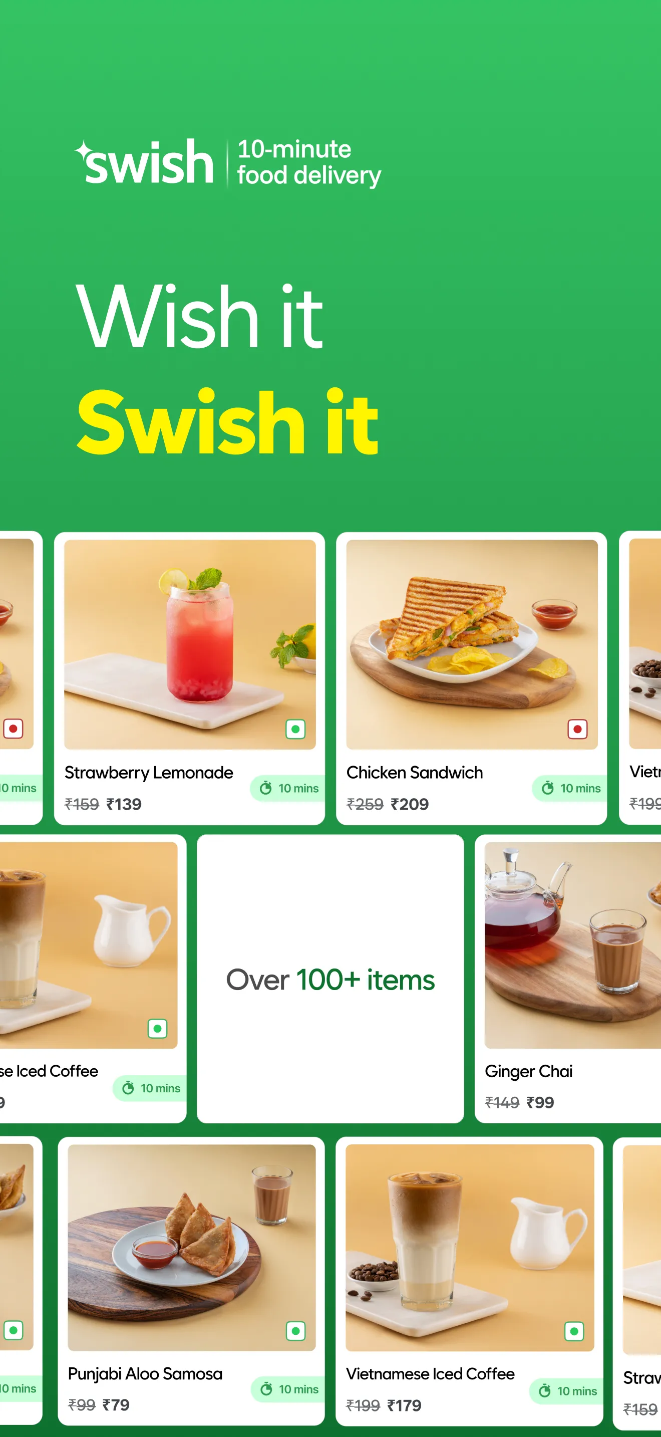 Swish: 10-Min Food Delivery | Indus Appstore | Screenshot