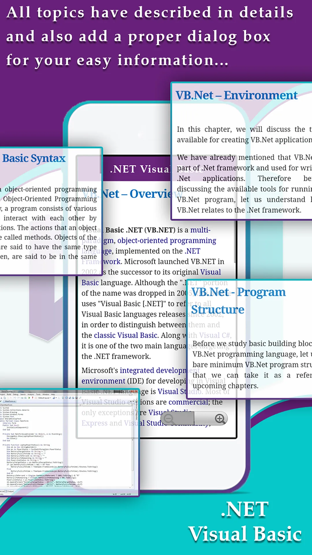 Visual Basic .NET Tutorial | Indus Appstore | Screenshot