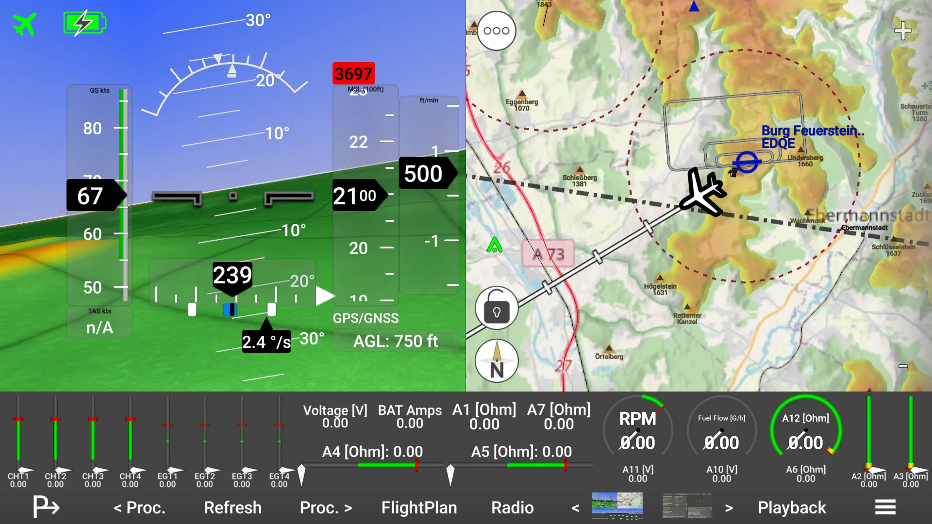 Horizon Portable Glass Cockpit | Indus Appstore | Screenshot