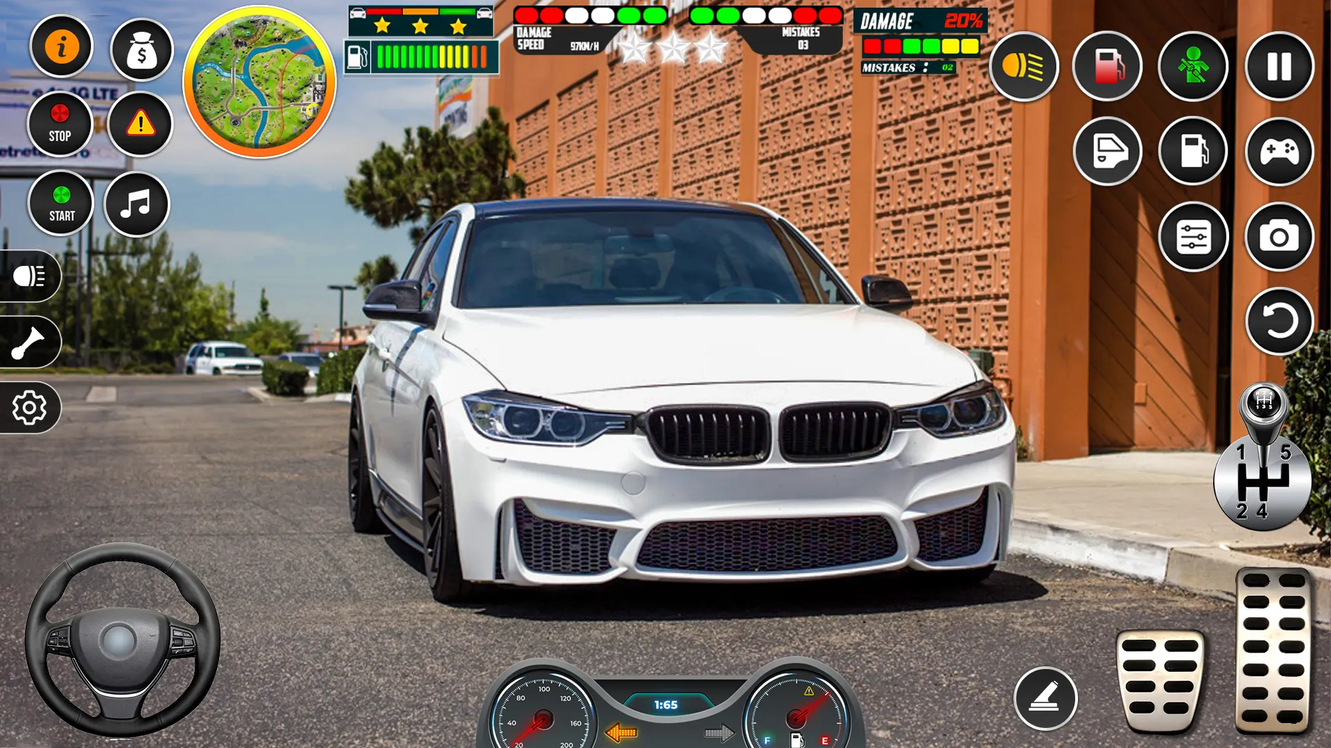 Classic Car Drive Parking Game | Indus Appstore | Screenshot