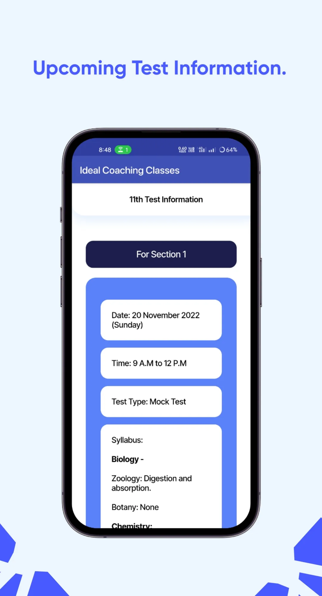 Ideal Coaching Classes Akola | Indus Appstore | Screenshot