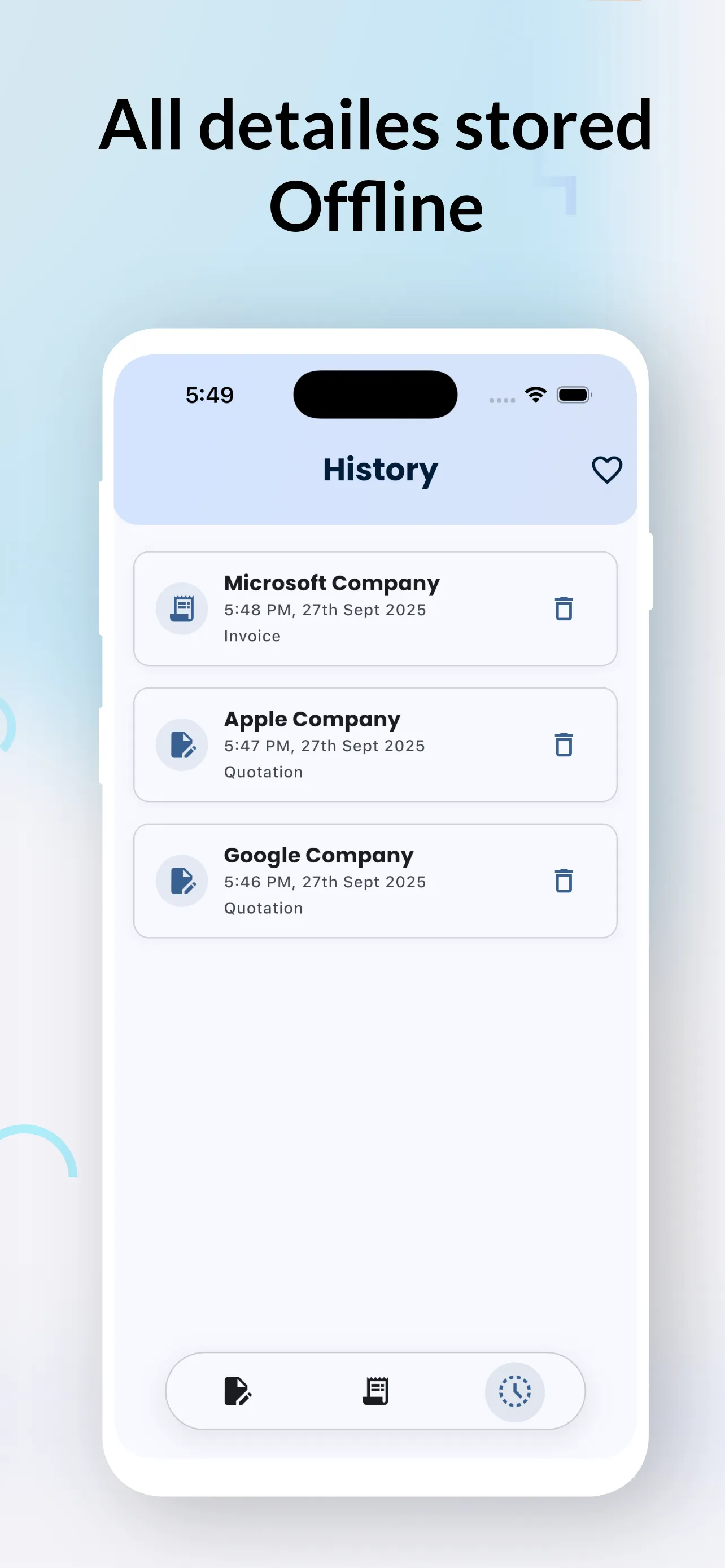 Business Invoice & Quote Maker | Indus Appstore | Screenshot