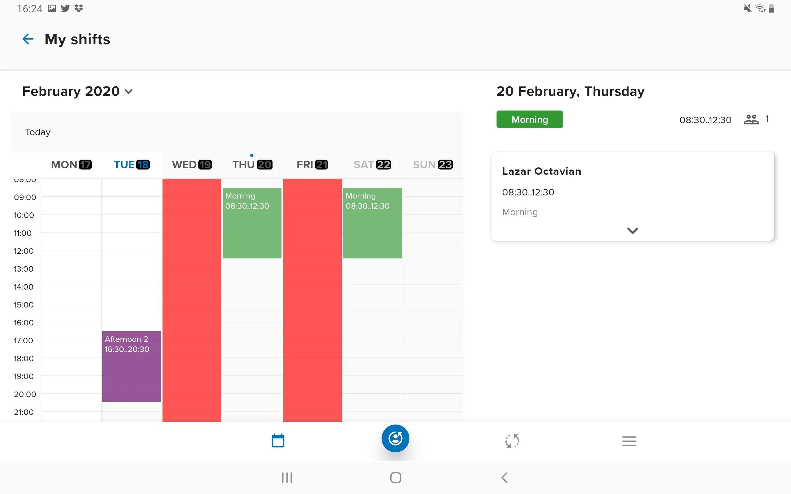 ZScheduling Enterprise Edition | Indus Appstore | Screenshot