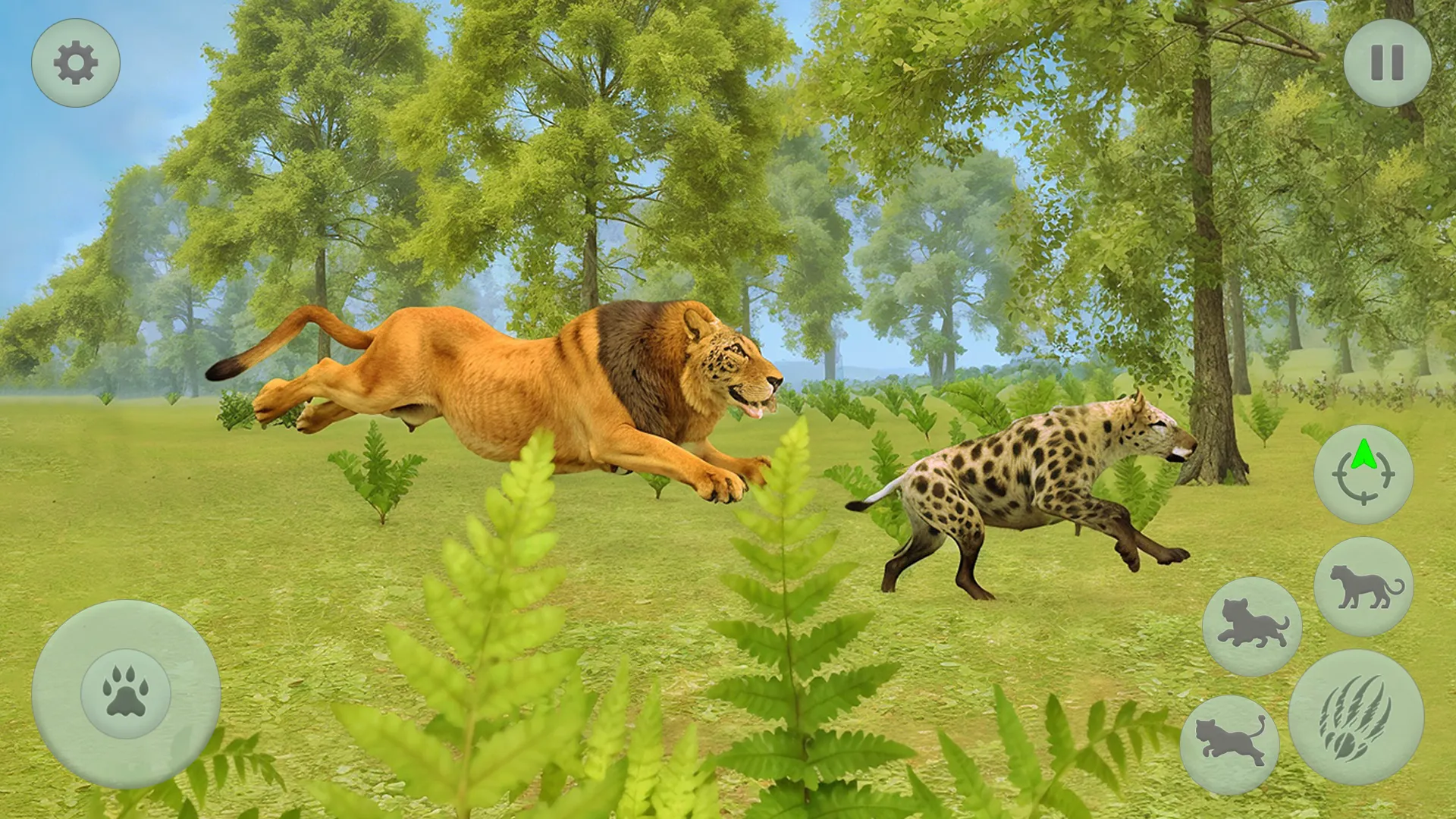 Lion Family Survival Sim | Indus Appstore | Screenshot