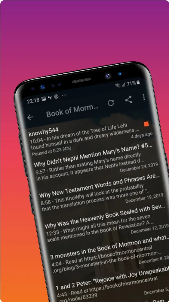 LDS Mormon Podcast Online | Indus Appstore | Screenshot