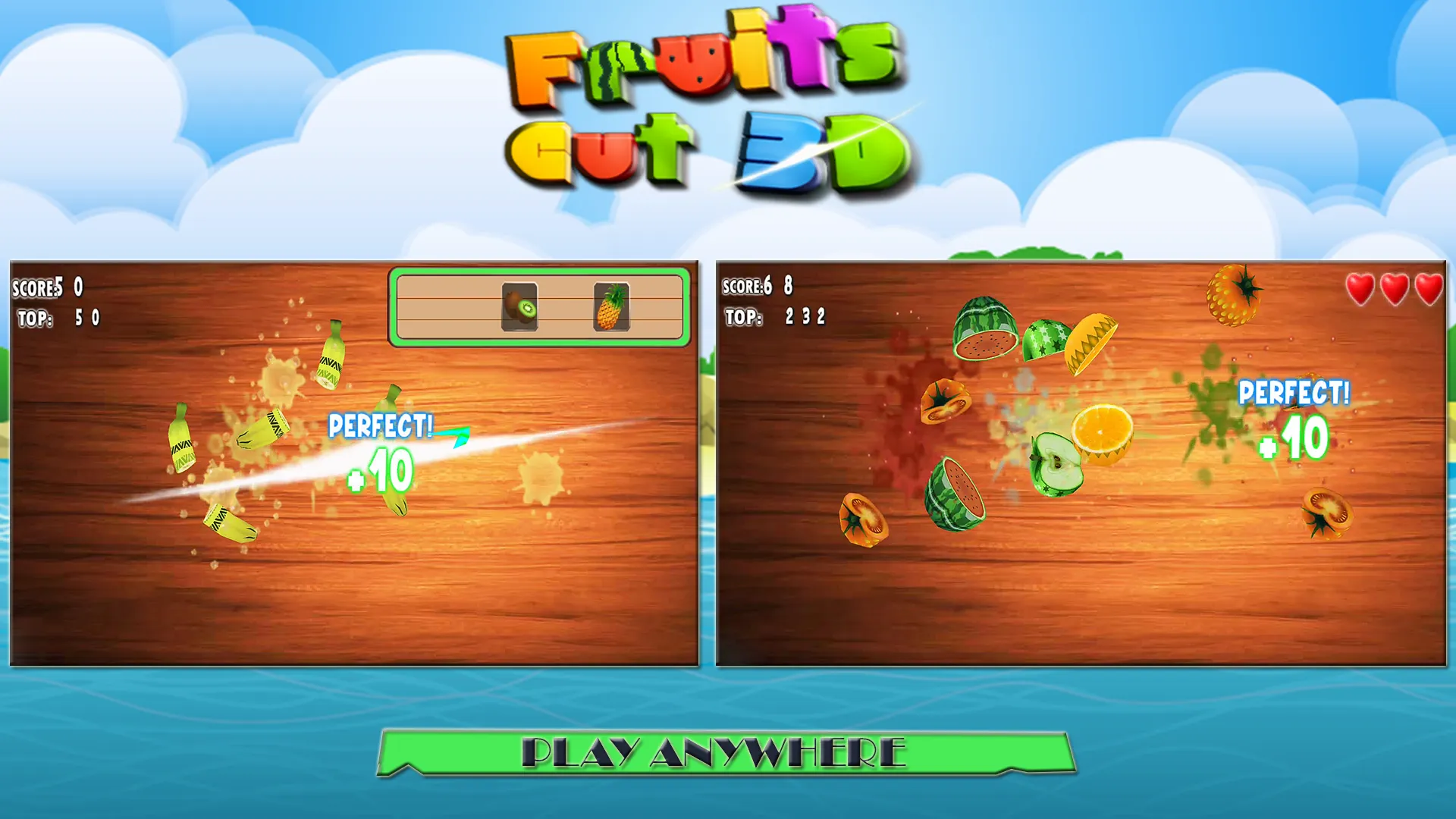 Fruit Cut 3D - Fruit Slice | Indus Appstore | Screenshot