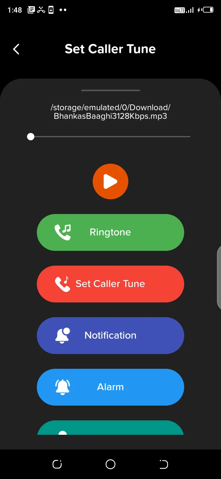 Set Caller Tune | Indus Appstore | Screenshot