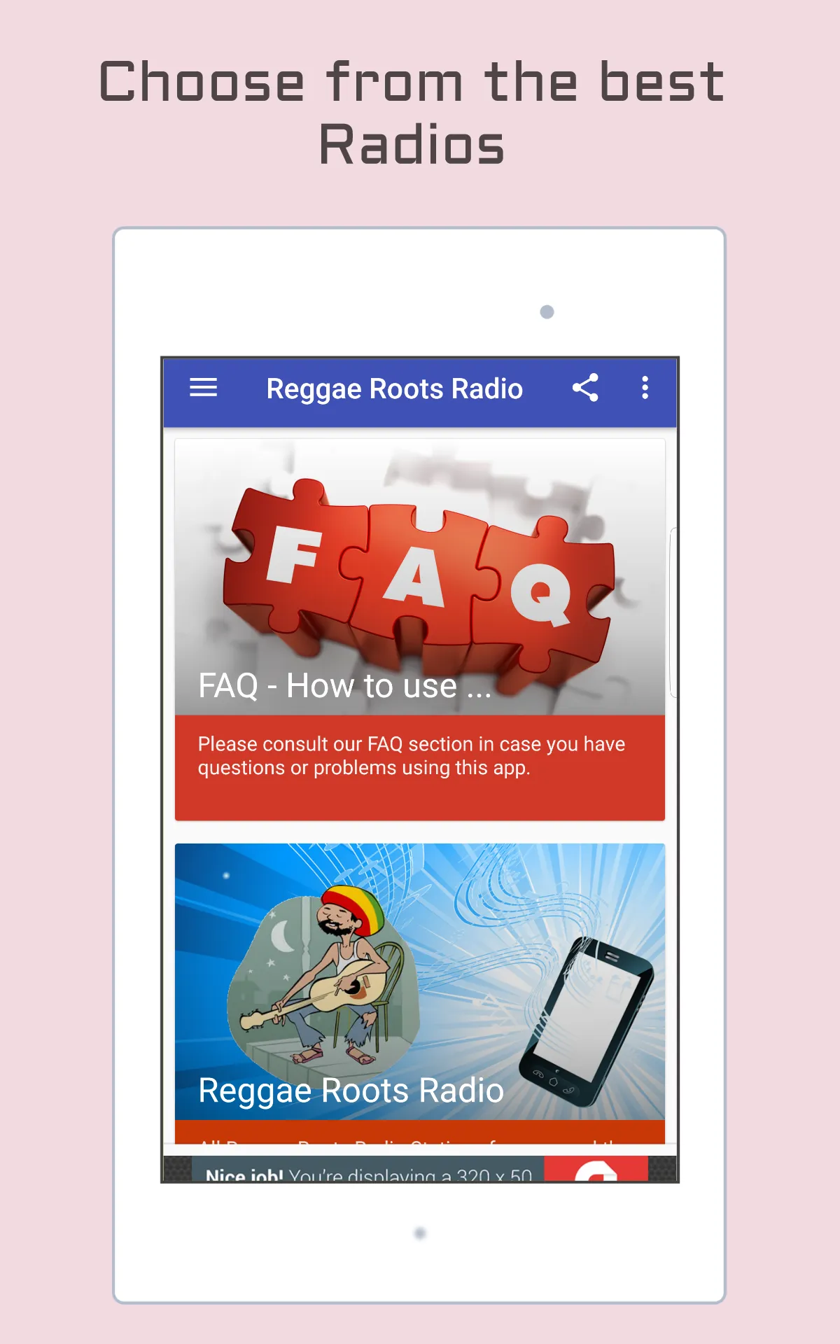 Reggae Roots Radio | Indus Appstore | Screenshot