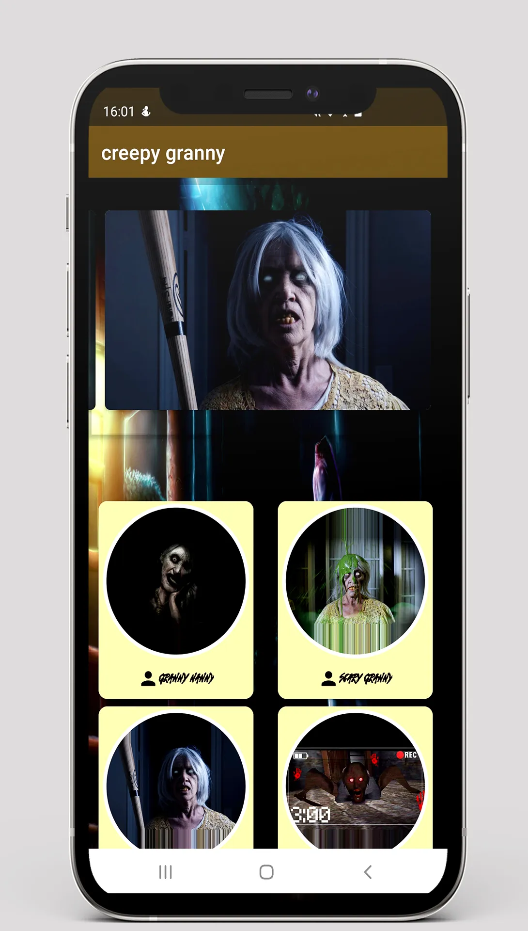 Scary Creepy granny call prank | Indus Appstore | Screenshot