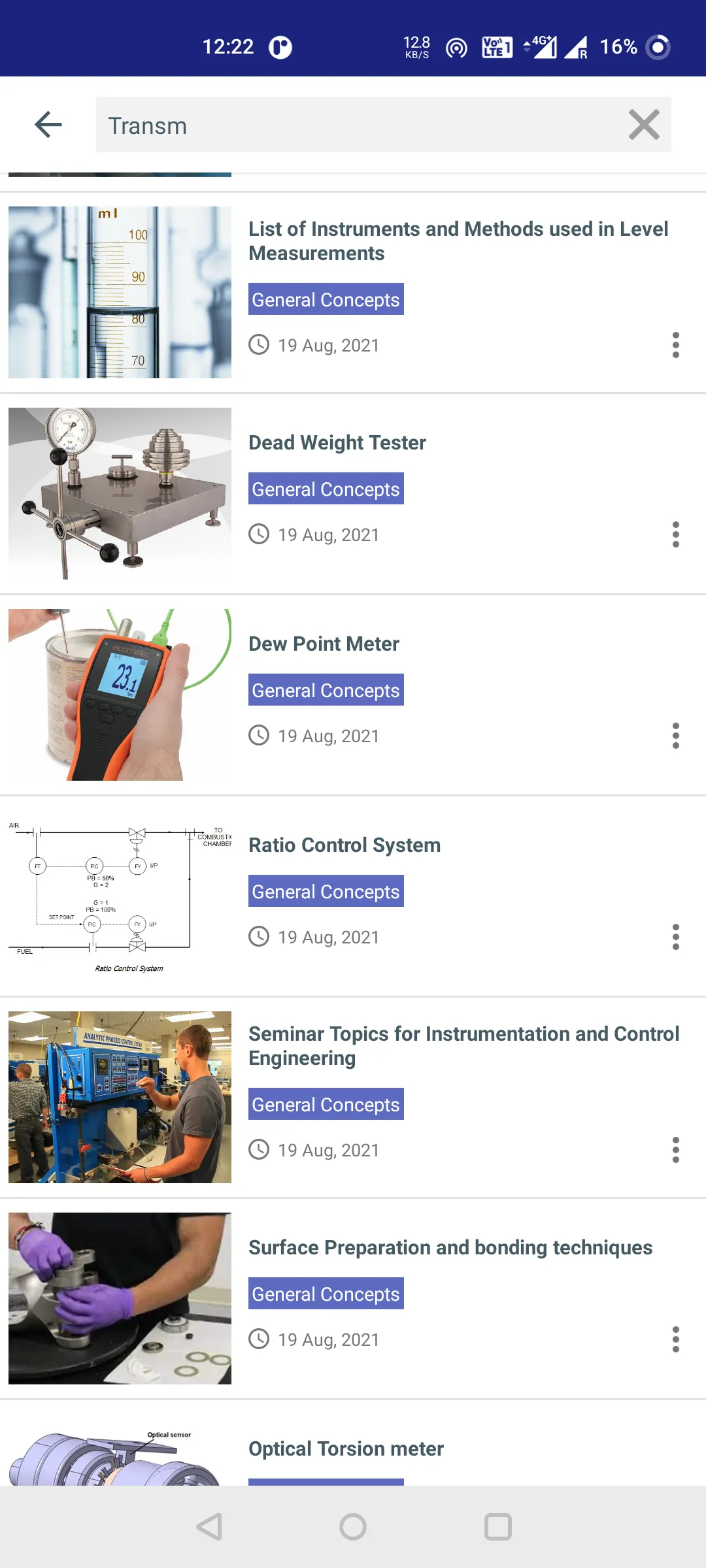 Instrumentation Engineering | Indus Appstore | Screenshot