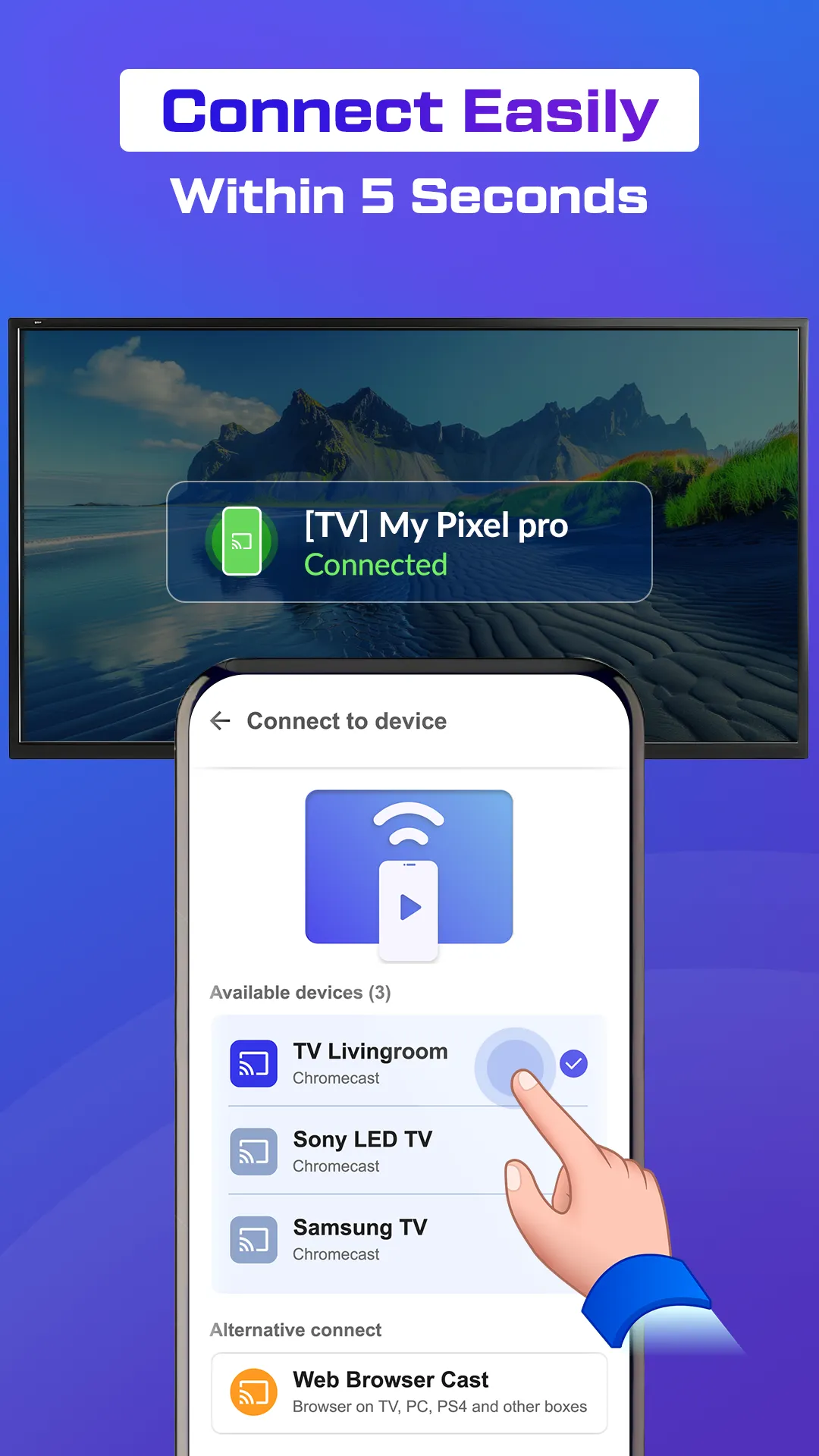 Screen Mirroring - Cast to TV | Indus Appstore | Screenshot