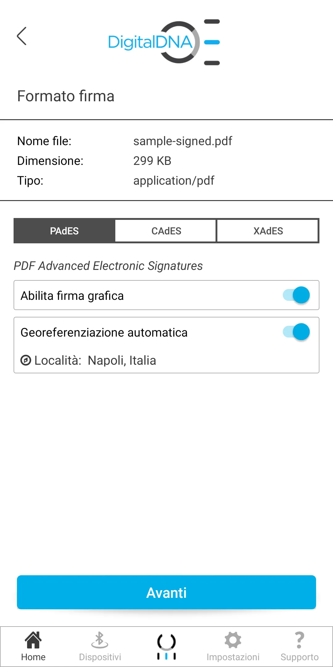 DigitalDNA Bit4id | Indus Appstore | Screenshot