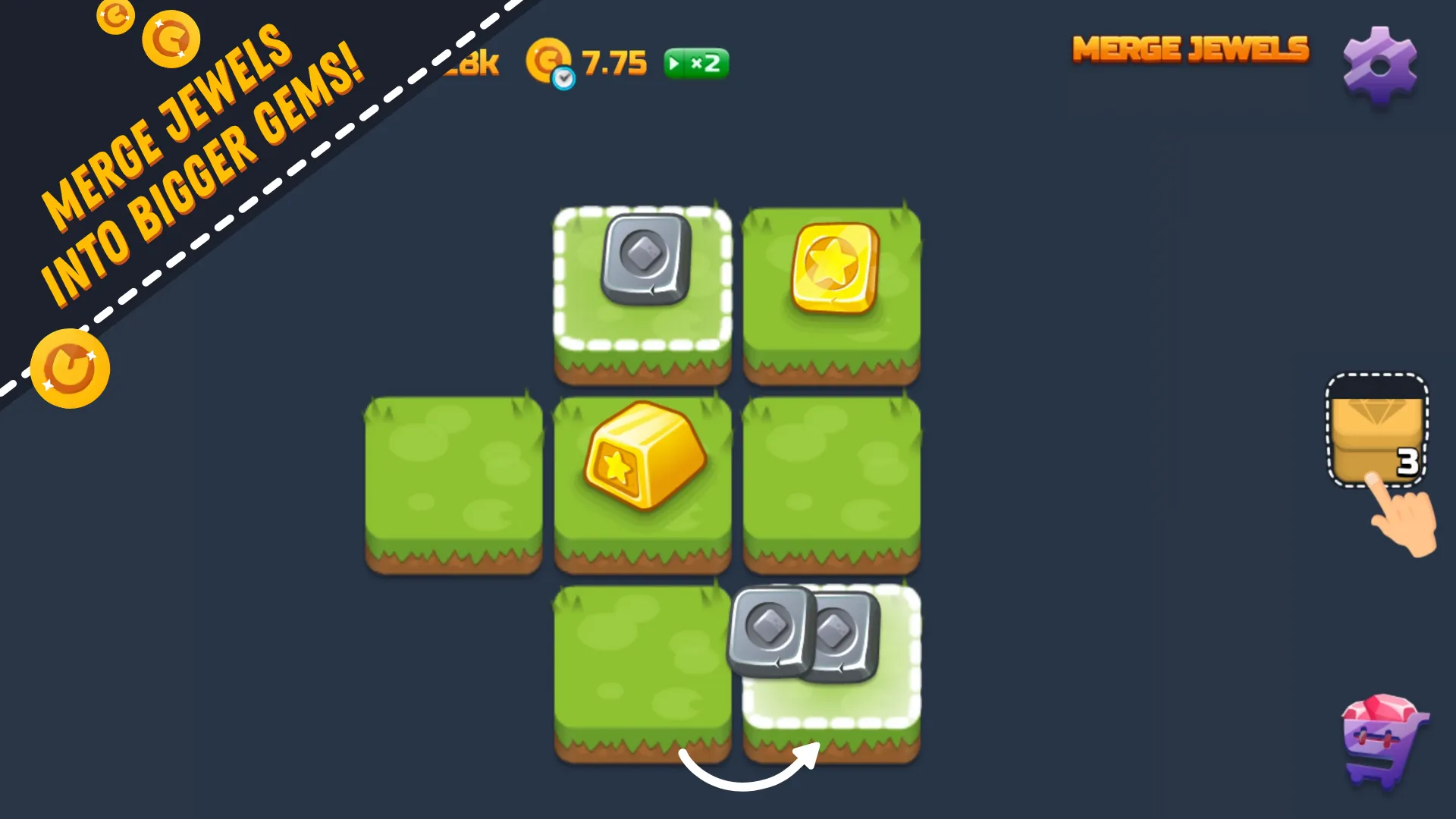 Merge Jewels and Gems | Indus Appstore | Screenshot