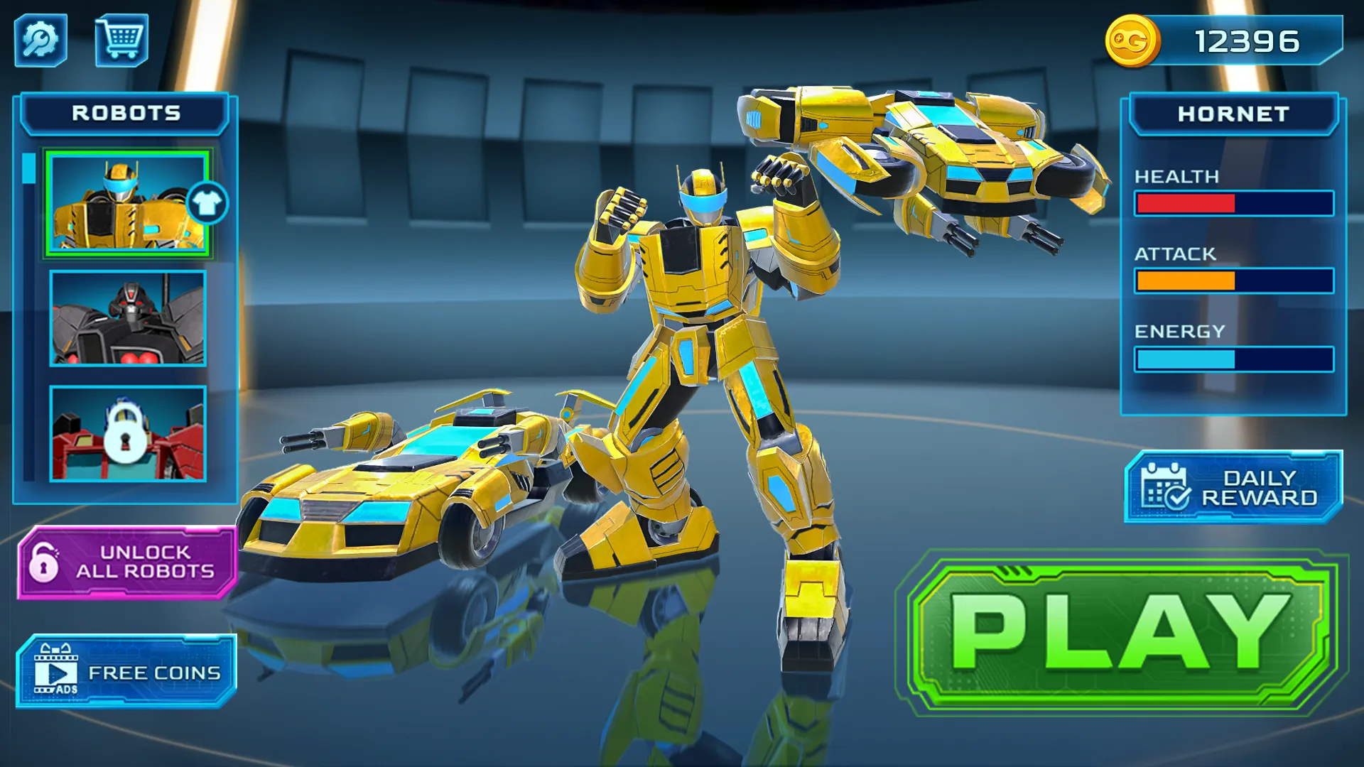 Robot Car Transform Fight Game | Indus Appstore | Screenshot