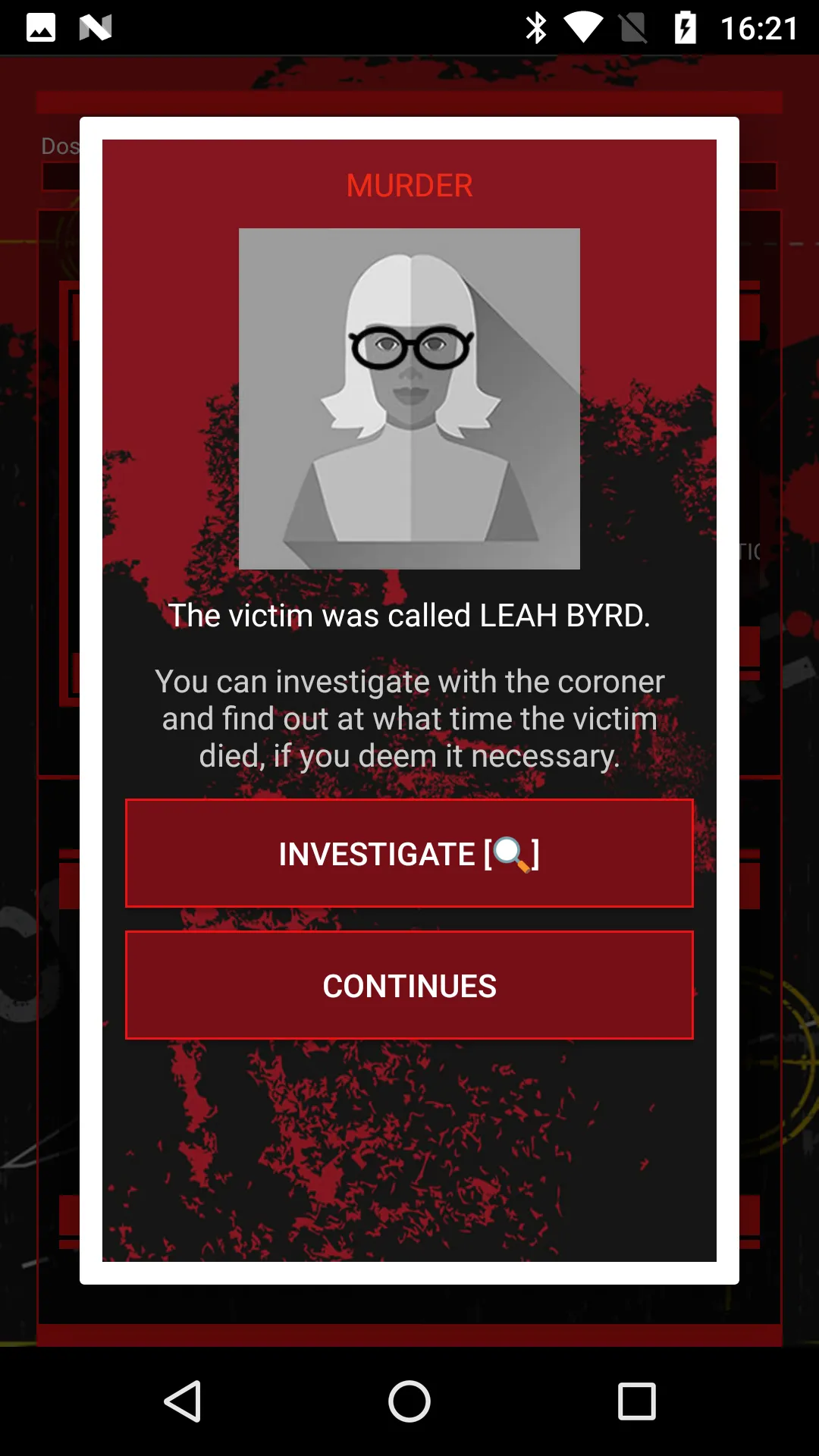 Detective CrimeBot: Mysteries | Indus Appstore | Screenshot