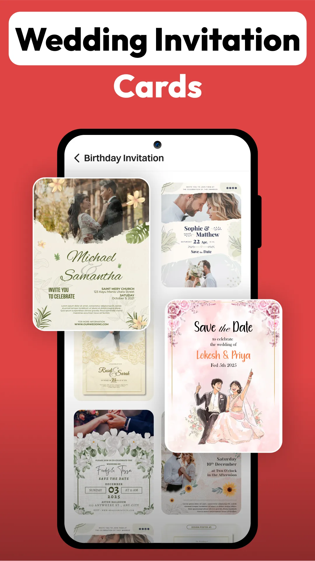 Invitation Maker : Card Design | Indus Appstore | Screenshot